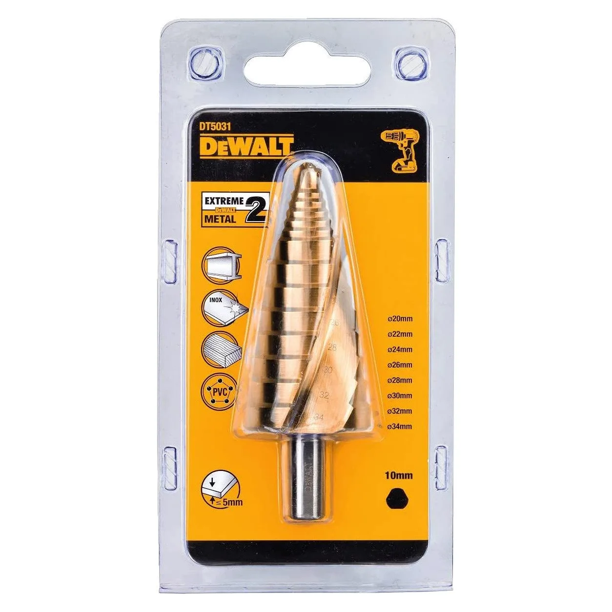 DeWalt, PUNTA A GRADINI, 20, 34 mm