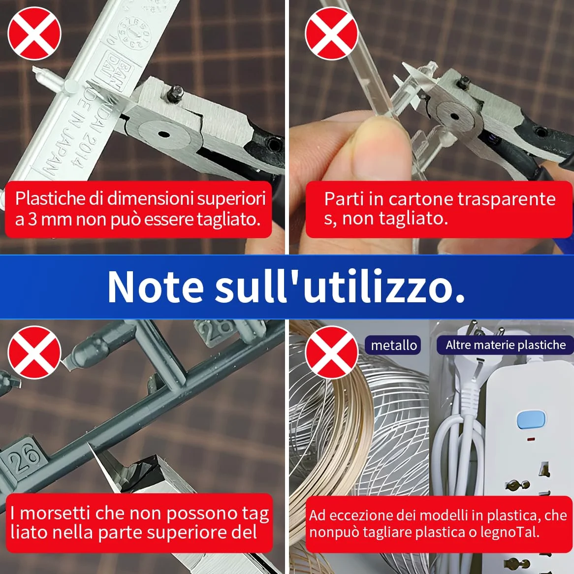 stedi Tronchesina Ultimate Model, [versione per mano sinistra] Tronchese ultrasottile a taglio singolo per hobby per riparazione Gundam, modello in plastica e modellini in miniatura, 12,7 cm