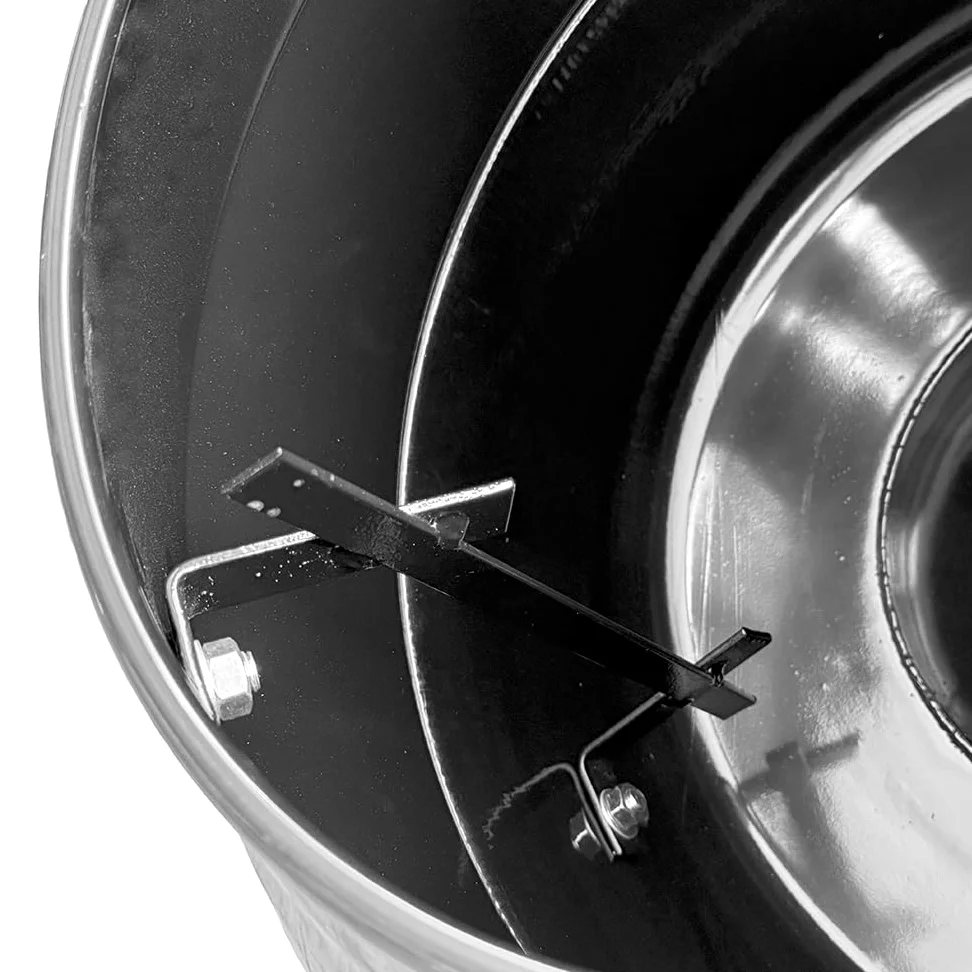 SOGI BEM-120 Betoniera elettrica a bicchiere - capacità 120 L - motore 550 W - per calcestruzzo, malta e intonaco - nera