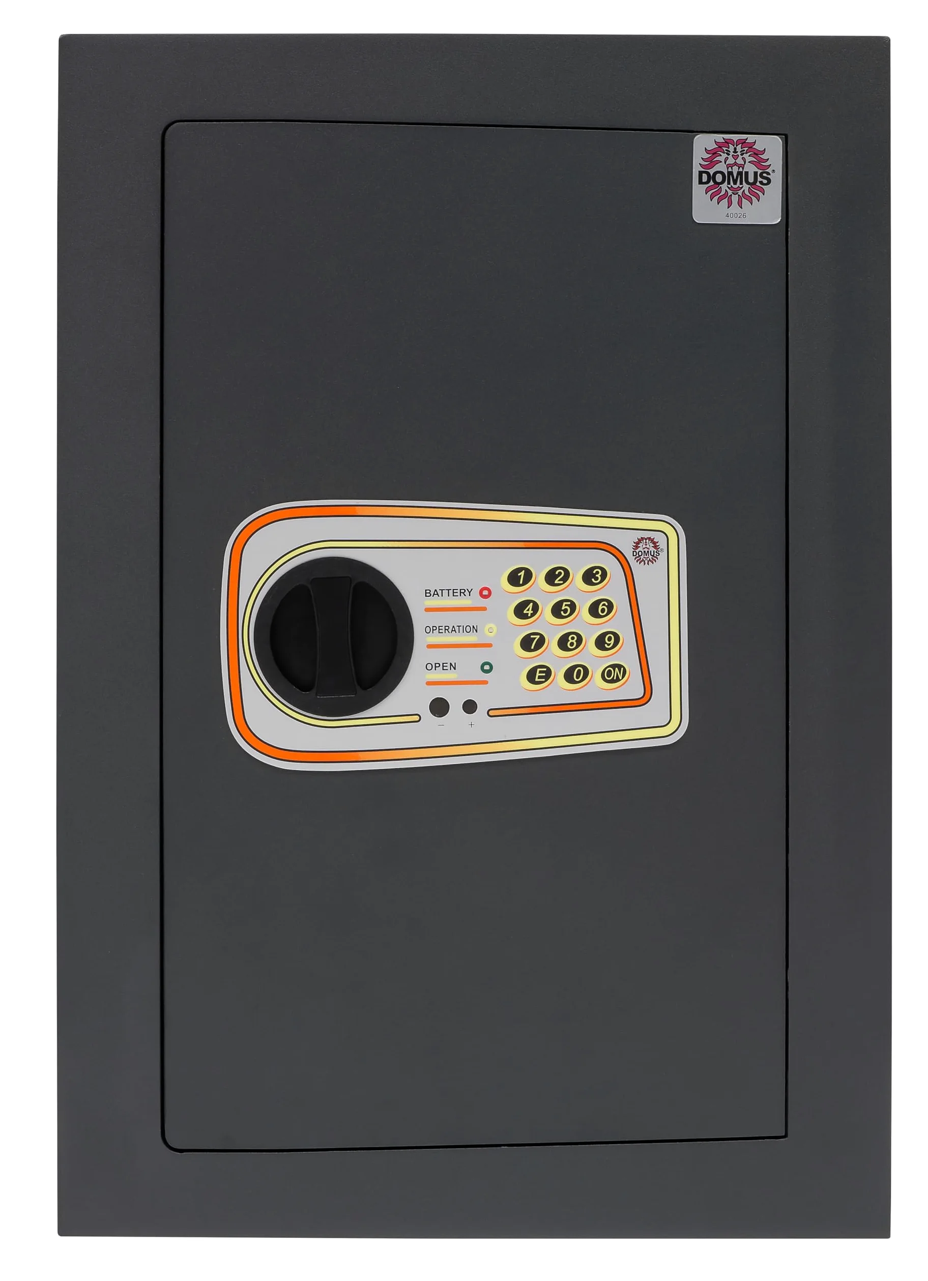 Arregui Domus DL/7 Cassaforte a Muro, Serratura Elettronica, Grigio Scuro