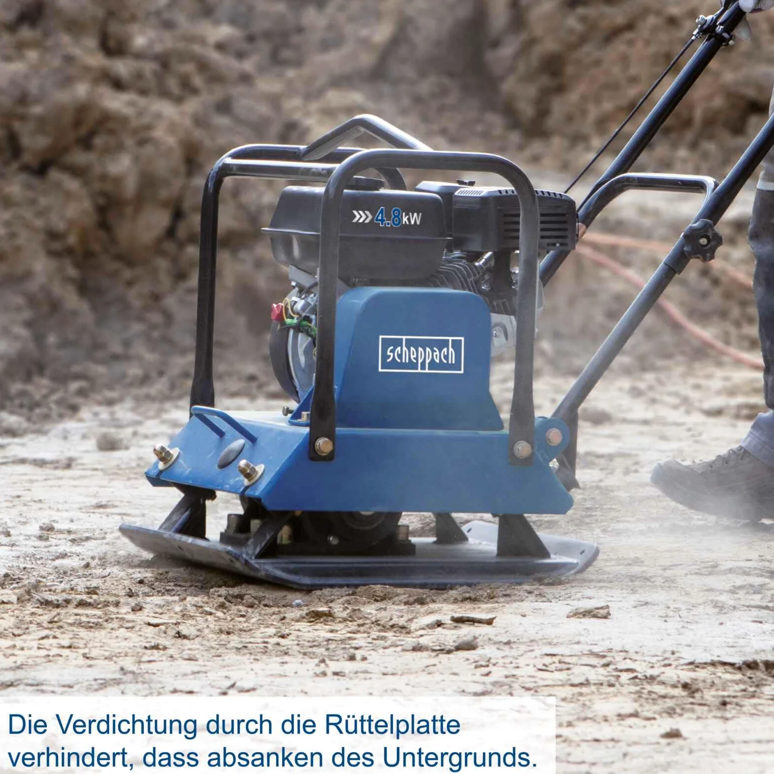 Piastra vibrante SCHEPPACH 6,5 HP - HP2200S - obsoleta