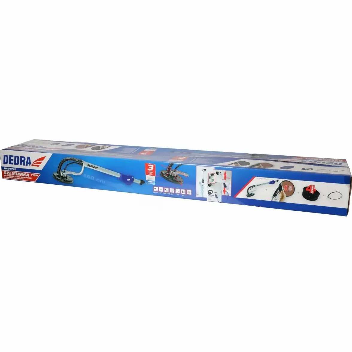 Dedra DED7748-Bietta per levigare, speciale gesso Dedra