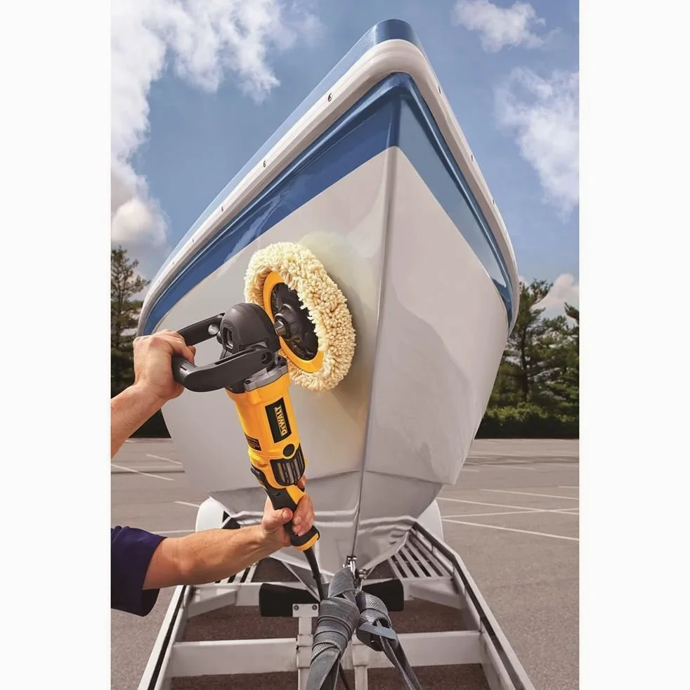 DEWALT DWP849X Lucidatrice, 1250 W, 220 V, Giallo/Nero