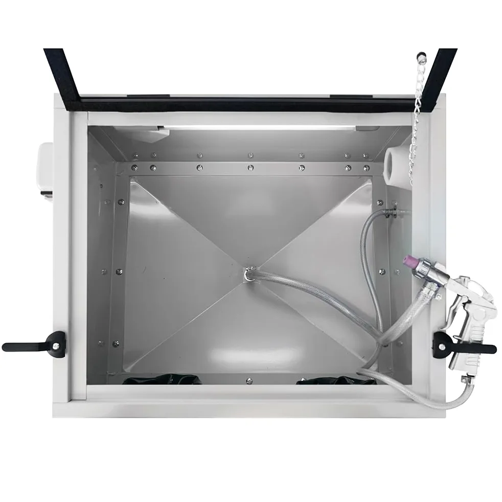 SOGI S-56 Sabbiatrice da banco professionale - 95 L - cabina di sabbiatura 580x480x300 mm - con accessori