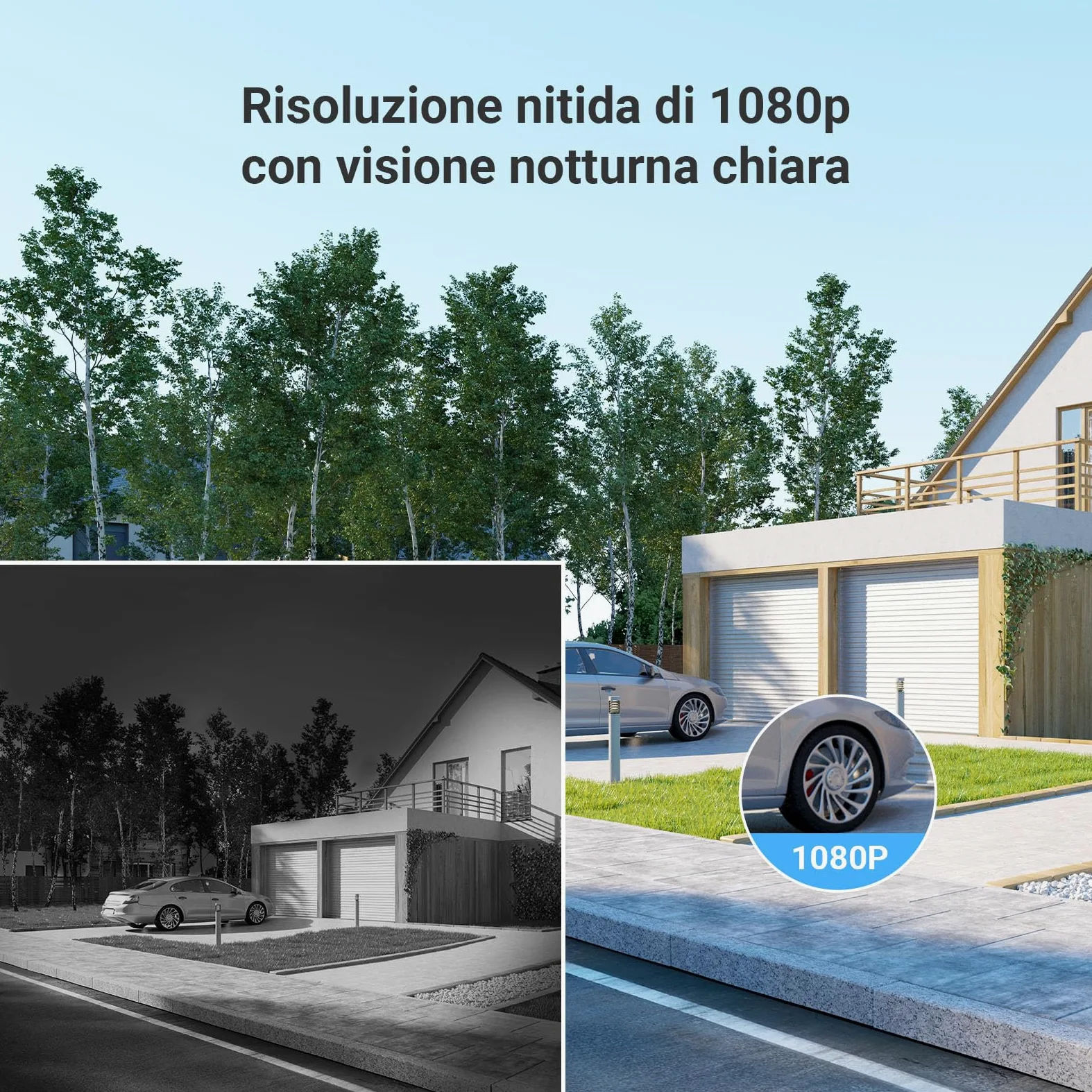 EZVIZ CP5 Videocitofono WiFi con Schermo Touch Screen a Colori da 7", Visione Notturna 1080p e Audio Bidirezionale, Citofono con Sblocco Remoto, Dual Band, Design Sottile