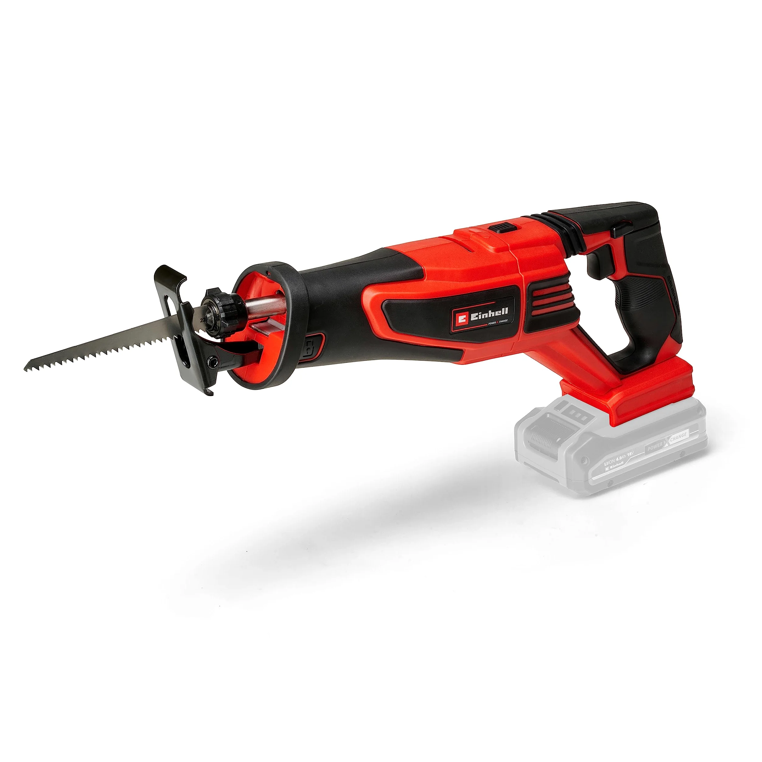 Einhell Professional sega universale a batteria TP-AP 18/28 Li BL-Solo PXC (18V, 950W, Brushless, altezza di sollevamento 28mm, 2.500 min-1, profondità 20cm (legno), maniglia girevole, senza batteria)