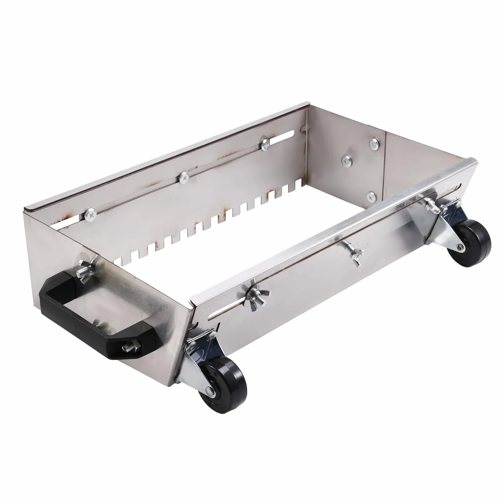 Osmond 400-800mm Pettine Quadro Regolabile per Malta con Denti per Una Rapida Ed Applicazione di Adesivo Pavimento