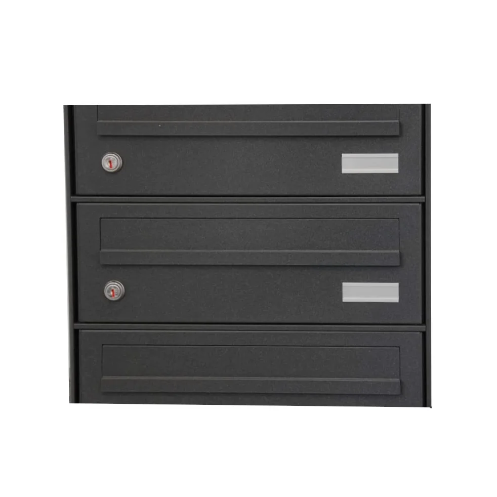 Cassette postali per esterno 5 posti Grigio Antracite