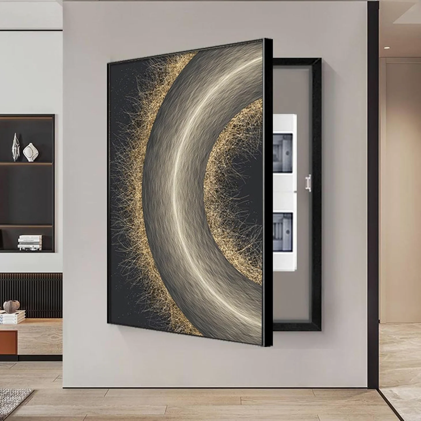 Copri Quadro Elettrico Copertura Decorativa Copertura Decorativa Moderna Scatola Quadro Copri Quadro Elettrico Coperchio Contatore Decorativo,09,40 * 50CM