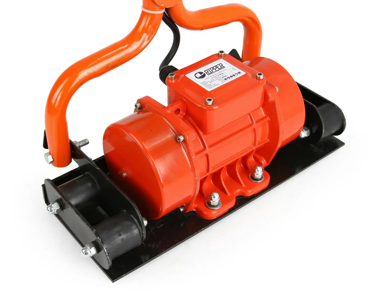 Staggia Vibrante Elettrica per Cemento Calcestruzzo | 200 W | 1,5 m x 14 cm | 2800 giri/min | Raggio di Azione 18 cm