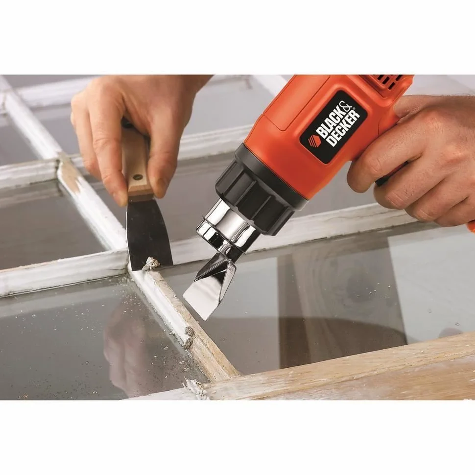 BLACK+DECKER KX1650 Pistola Termica, 2 Regolazioni di Temperatura, 1750 W