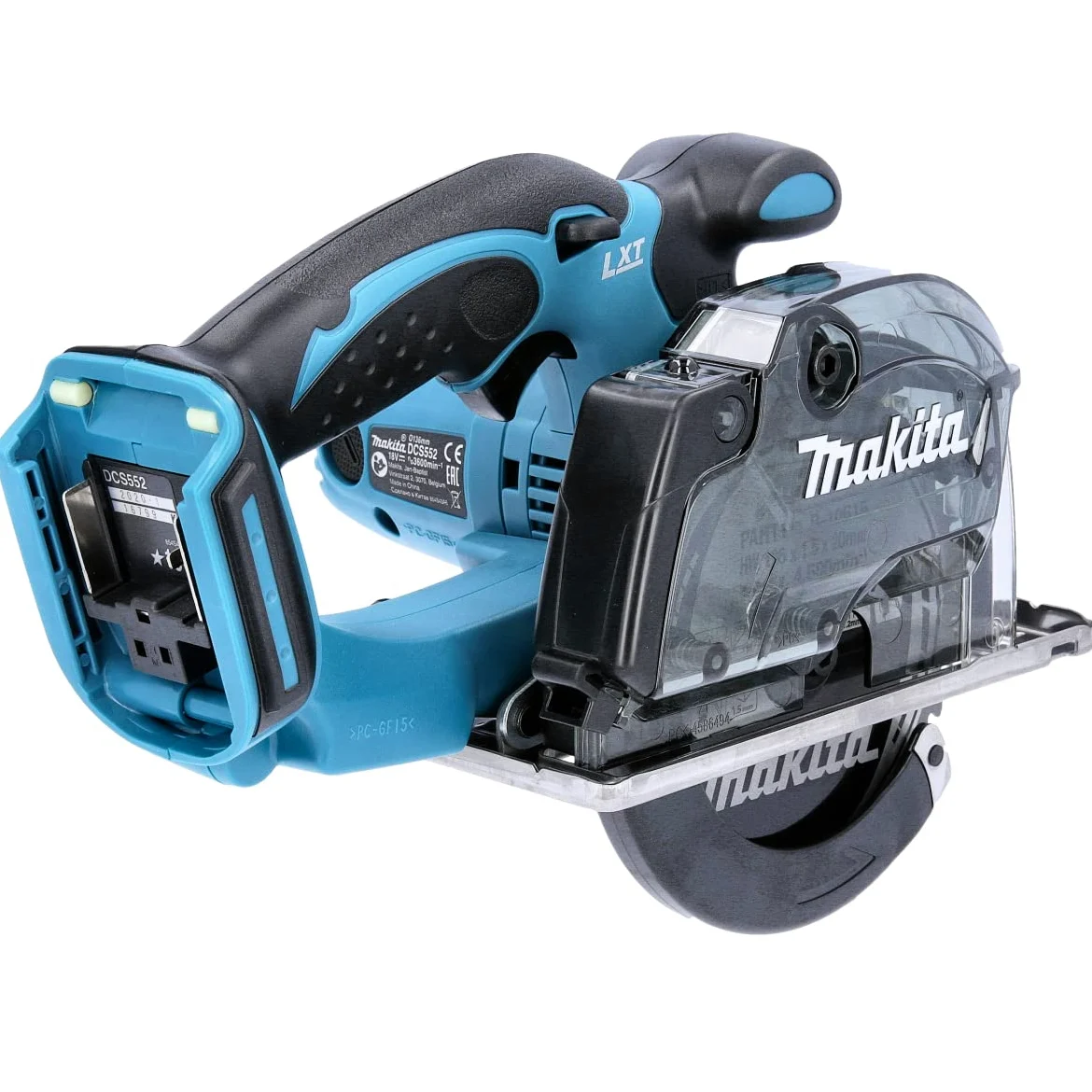 Makita DCS552Z metallo sega, 18 V, blu, 136 mm senza batterie