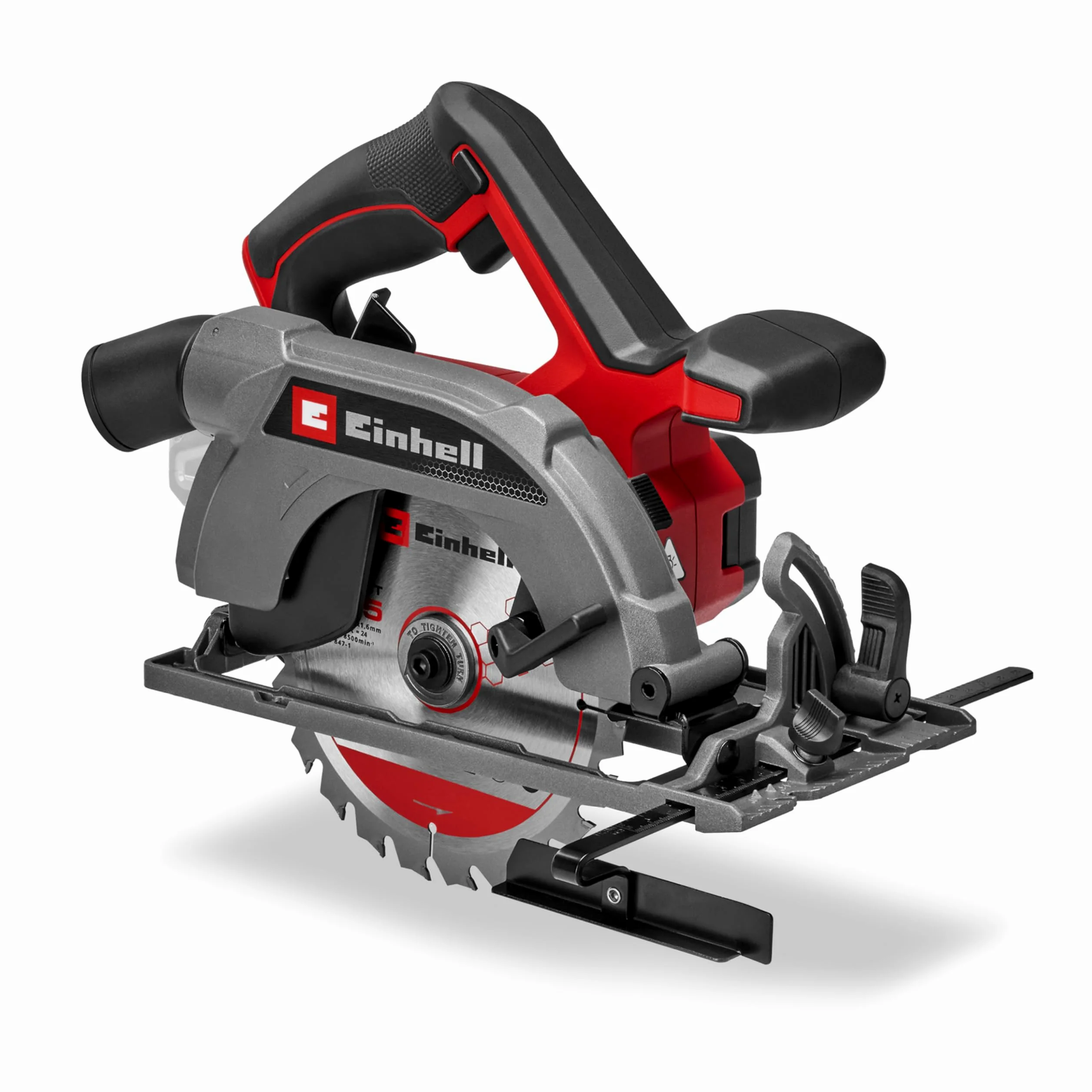 Einhell Professional Sega circolare TE-CS 18/165-2 Li - Solo Power X-Change (18 V, Ø 165 mm, lama, profondità di taglio 57 mm, installazione senza attrezzi, batteria esclusa)