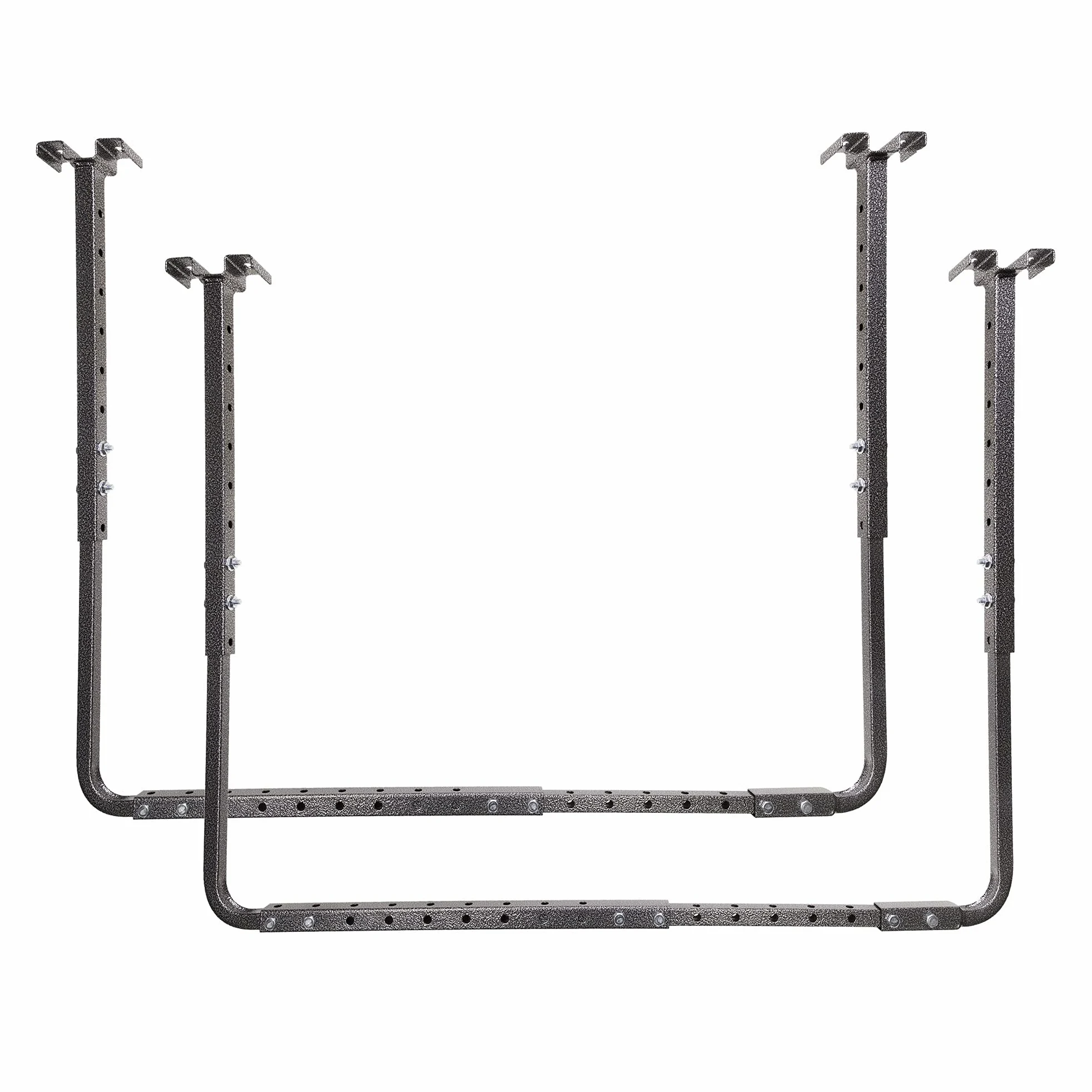 HyLoft 80844-10 34 in. x 26 in. Adjustable Garage Ceiling Mount Storage Rack Kit - Hammertone