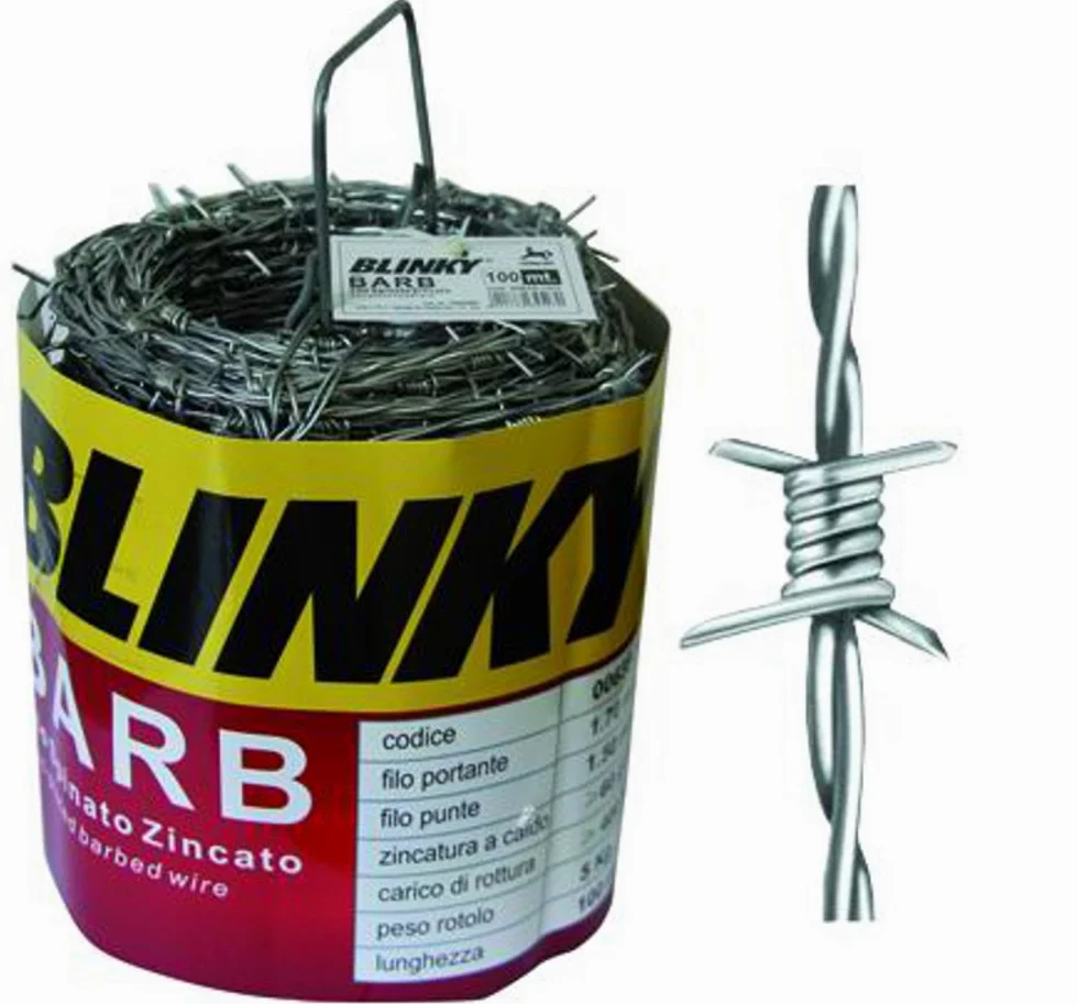 Blinky 63525 Filo Spinato, Barb Zincato, 250 mt