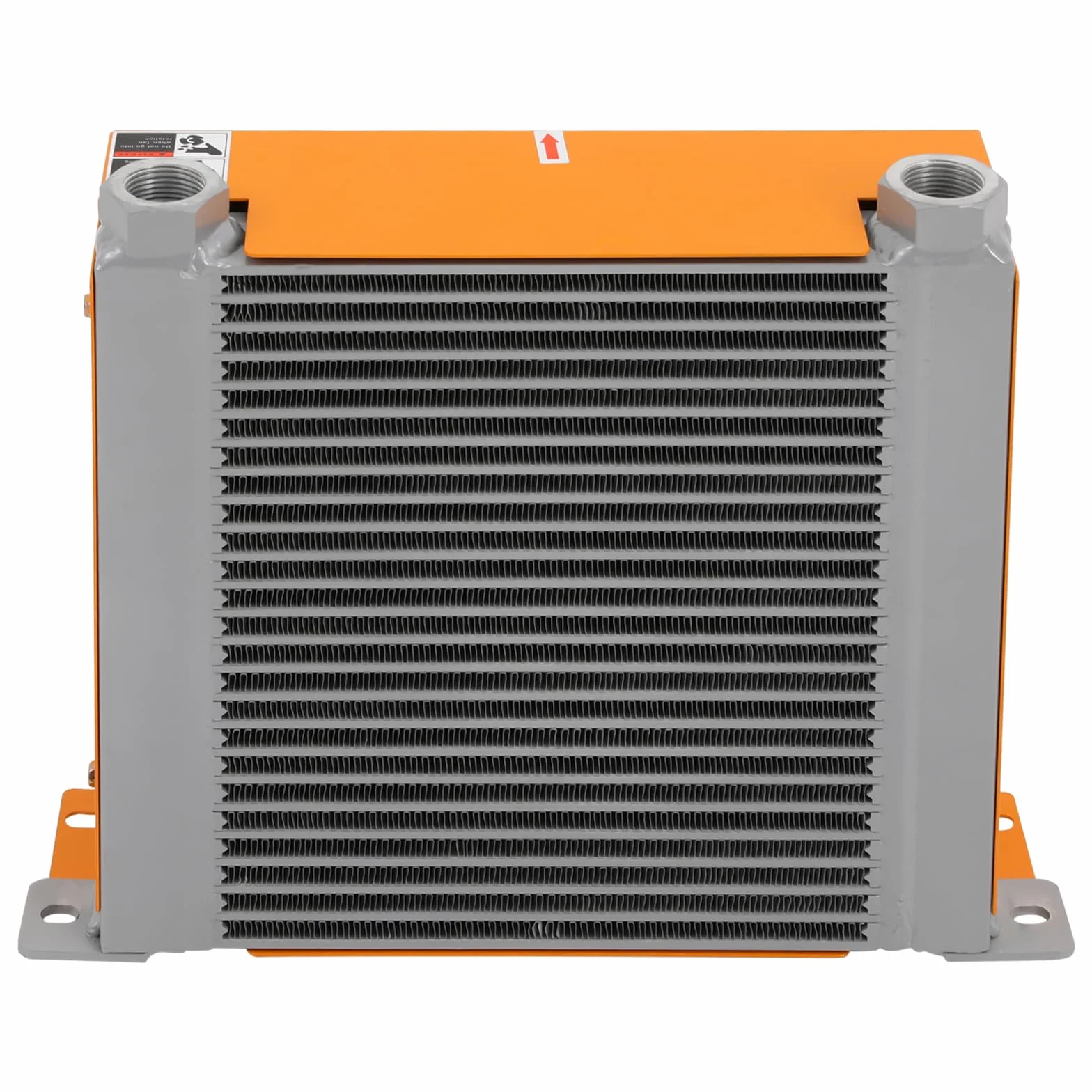 Raffreddatore d'aria idraulico DC 12 V Raffreddatore ad olio raffreddato ad aria 120 W Radiatore olio idraulico 100 l/min