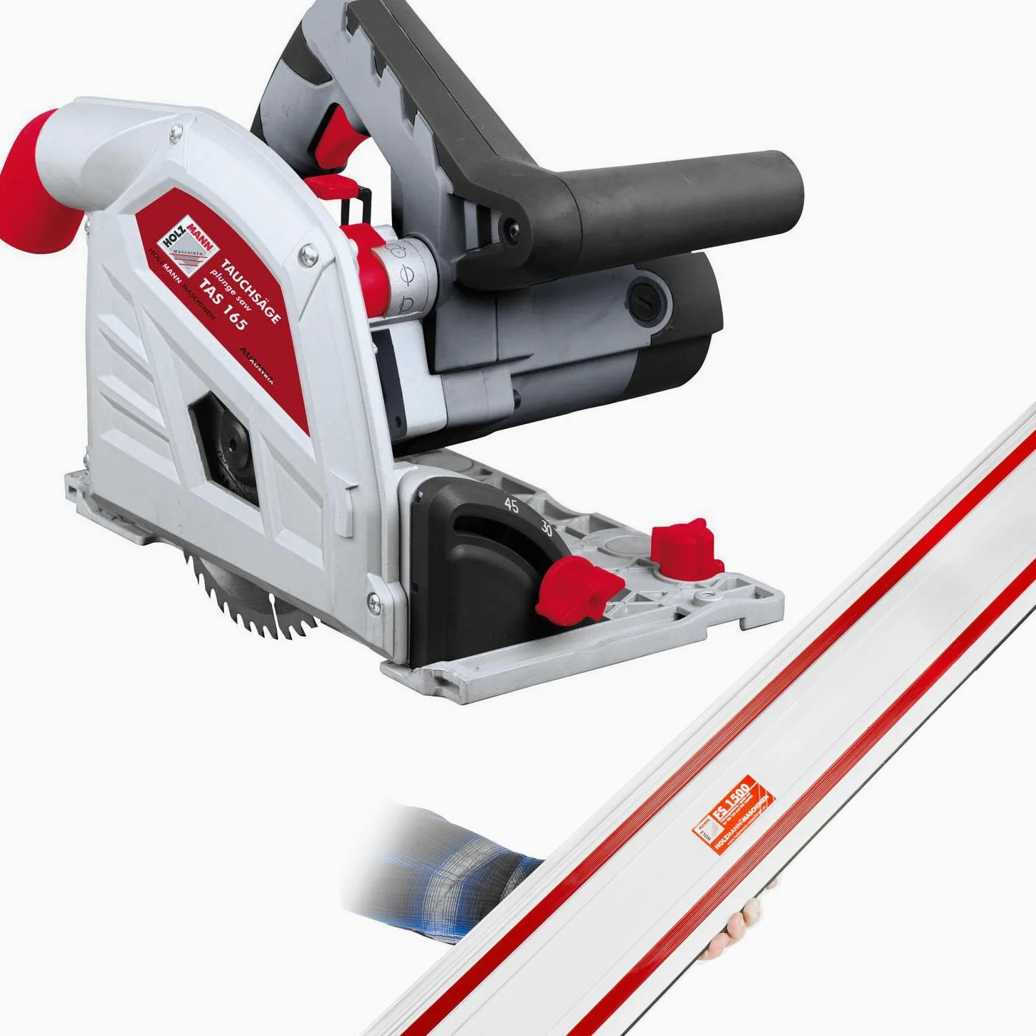 Holzmann Sega TAS 165 ad immersione con guida FS1500