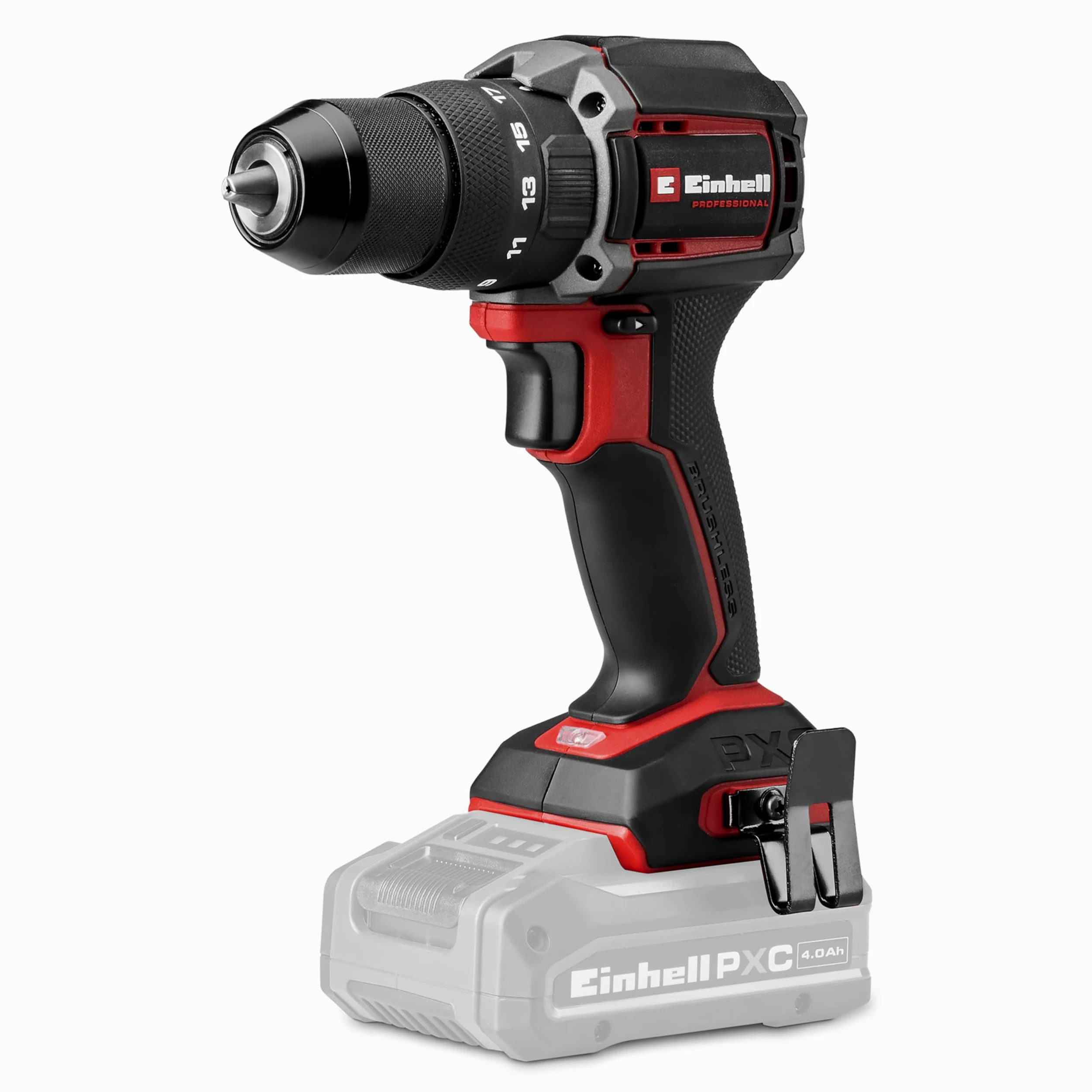 Einhell Professional trapano a percussione a batteria TP-CD 18/70-C Li-i BL - Solo Power X-Change (18 V, Brushless, 70 Nm, anti-kickback, mandrino 13 mm, senza batteria)