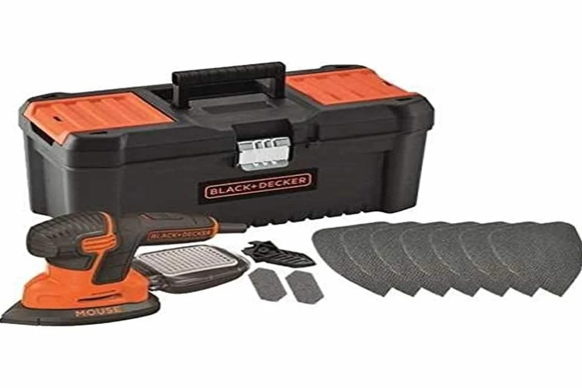 Black+Decker KA2000KA10-QS Levigatrice Mouse 120W, 120W, 230V