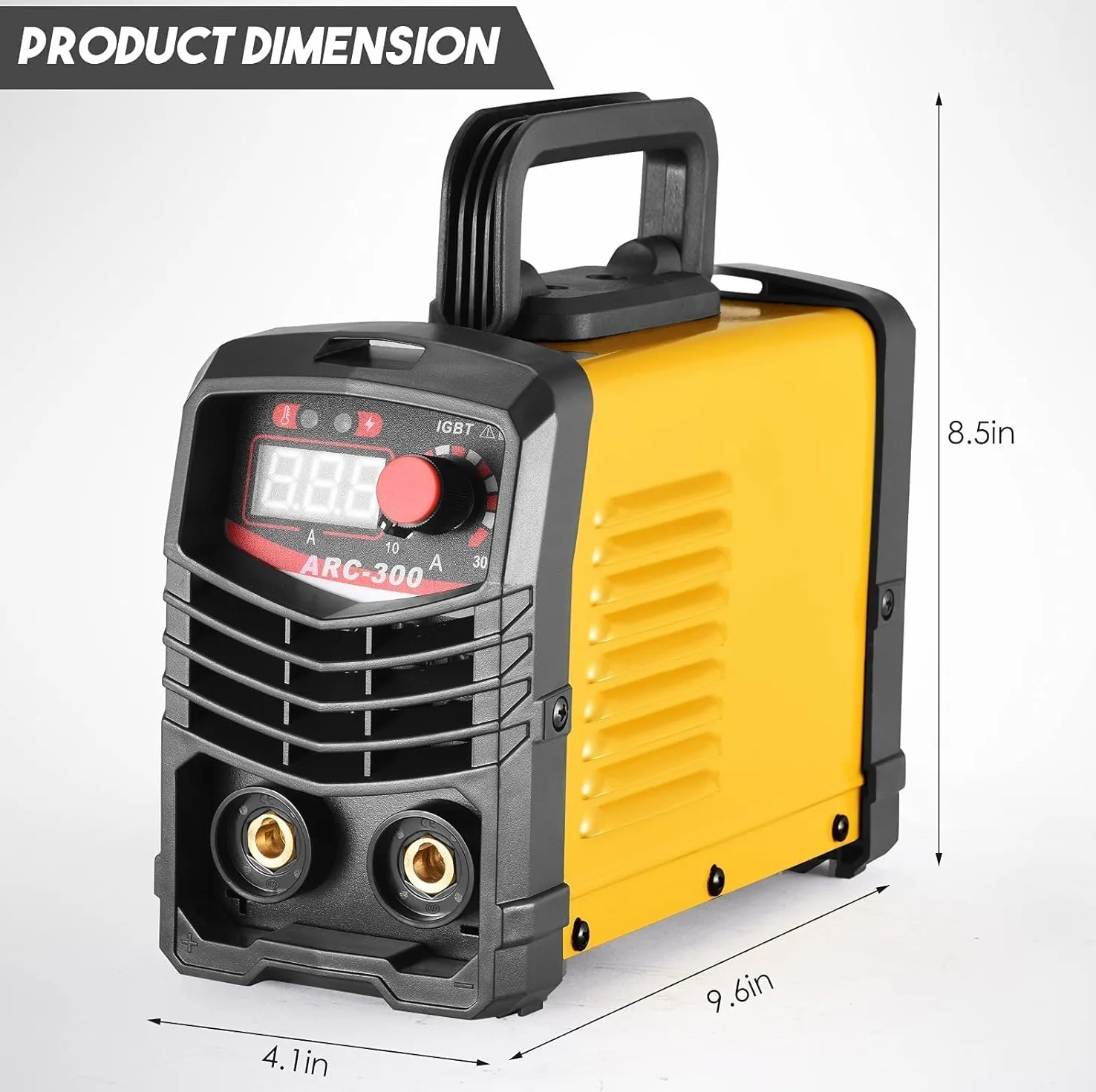 Saldatore 300 A 220 V ARC Saldatore Inverter MMA IGBT Inverter Saldatore Digital Display Lcd Portatile Con Elettrodi Saldatrice Morsetto Di Lavoro