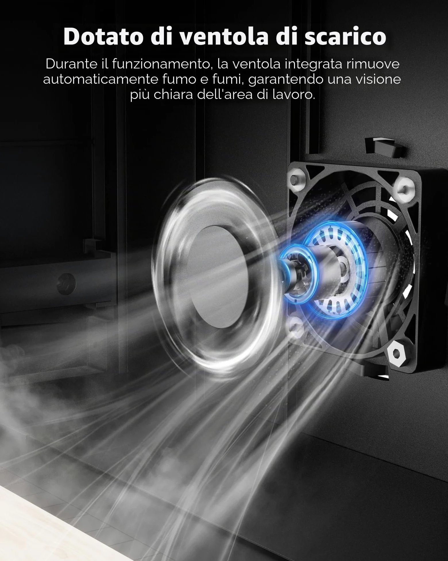 ACMER K1 Macchina per incidere laser 7000 mW, Classe 1, piccolo incisore laser chiuso di sicurezza, superficie di incisione 150 x 150 mm, precisione 0,01 mm, taglio laser ad alta precisione per legno