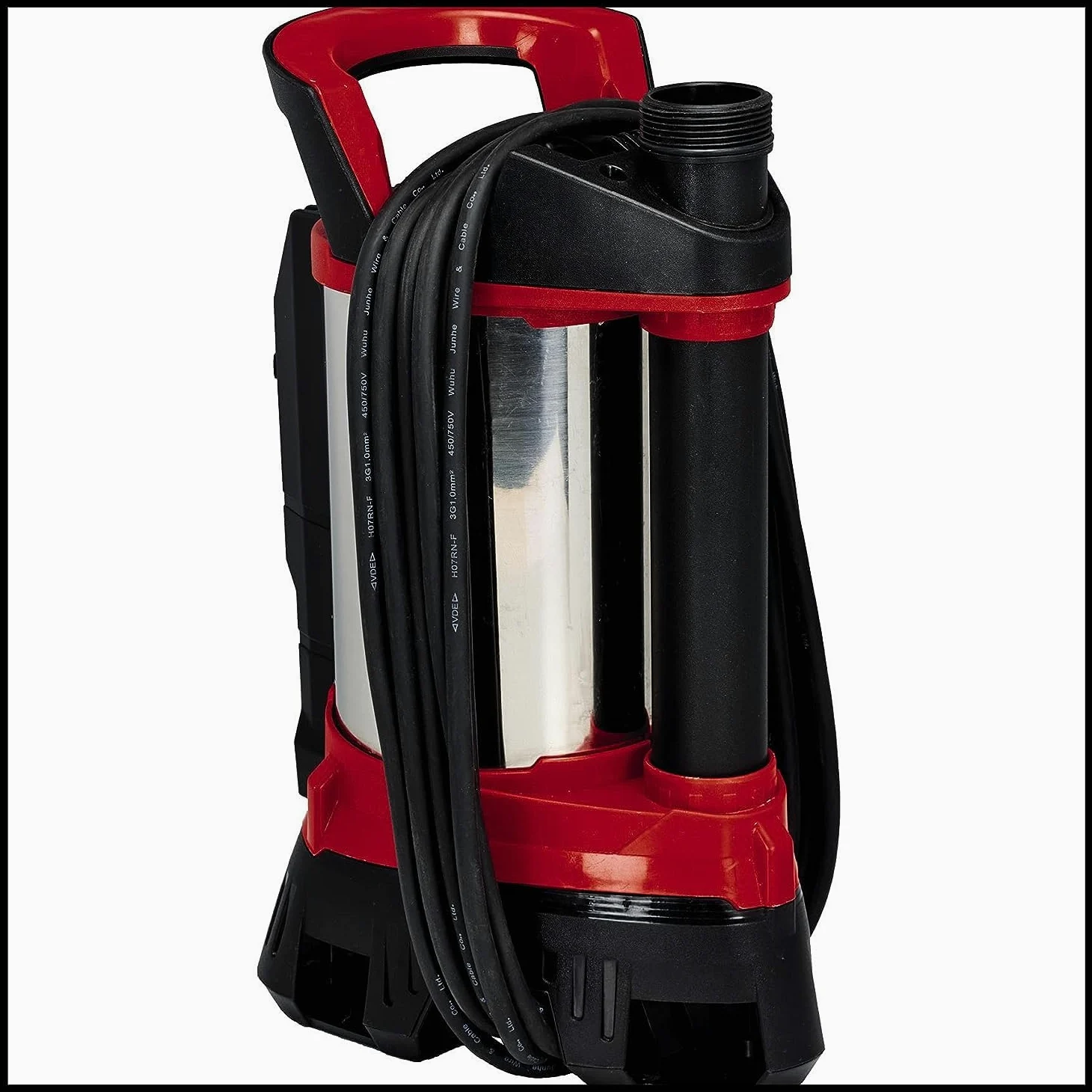Einhell Pompa a immersione acque scure GE-DP 7935 N-A ECO (790 W, portata max. 19000 L/h, prevalenza 9 m, immersione max 7 m, corpi estranei fino a 35 mm, incl. attacco universale)