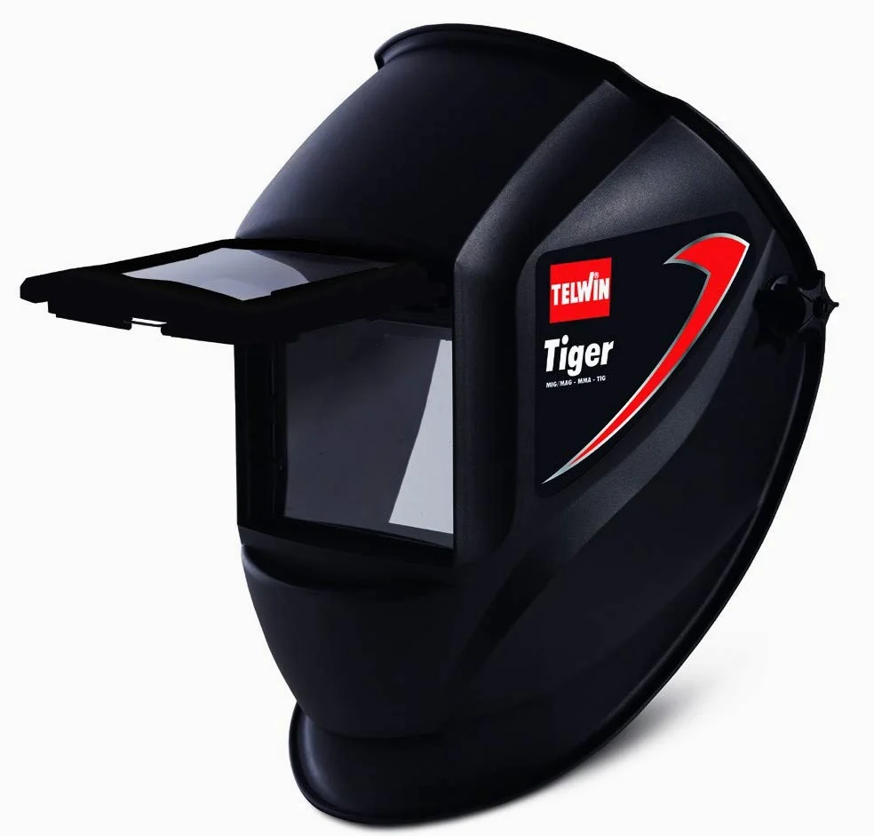 Saldatrice inverter ventilata ad elettrodo MMA in corrente continua FORCE 165 + maschera saldatore TIGER Telwin