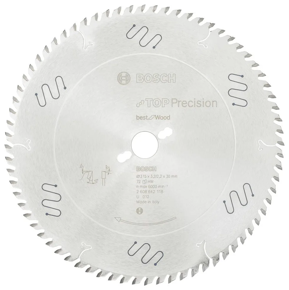 CSB Top Precision madera: 315x30x72D ATB
