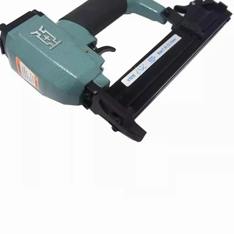 Chiodatrice Ad Aria V, Chiodatrice Pneumatica per Cornici, Chiodi a V Industriali da 7-15mm, Falegnameria per Legno Elettrica, Pistola Sparachiodi per Cornici in Legno per Cornici V1015