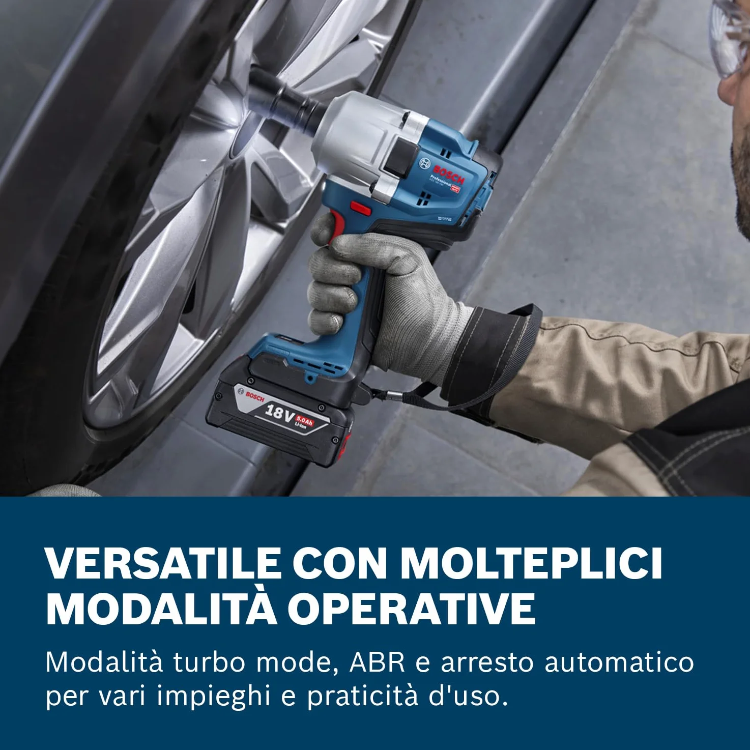 Bosch Professional 18V System Avvitatore a massa battente a batteria GDS 18V-780 (incl. L-BOXX)