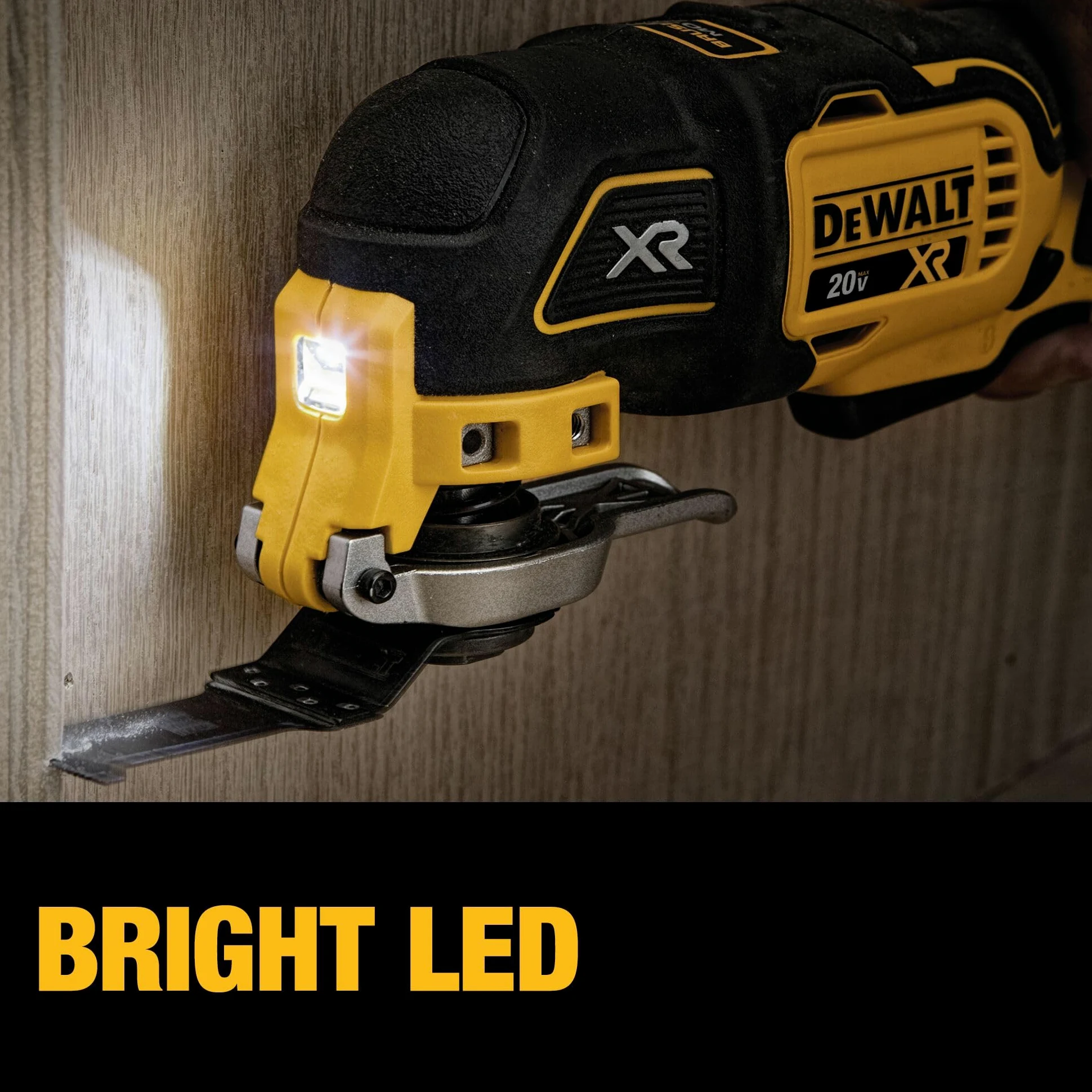 Dewalt DCS356C1 - Kit di utensili oscillanti 20 V MAX XR, 3 velocità
