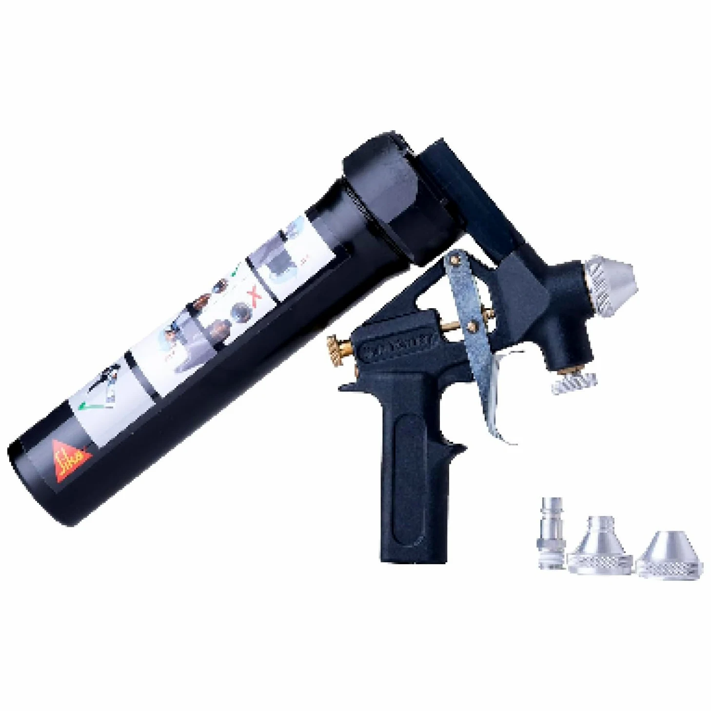 SIKA - Pistola a spruzzo per giunti - Sika Spray Gun - Applicazione facile con aria compressa - Ideale per Sikaflex-529 Evolution - Finitura liscia su giunzioni e pieghe - Massima precisione
