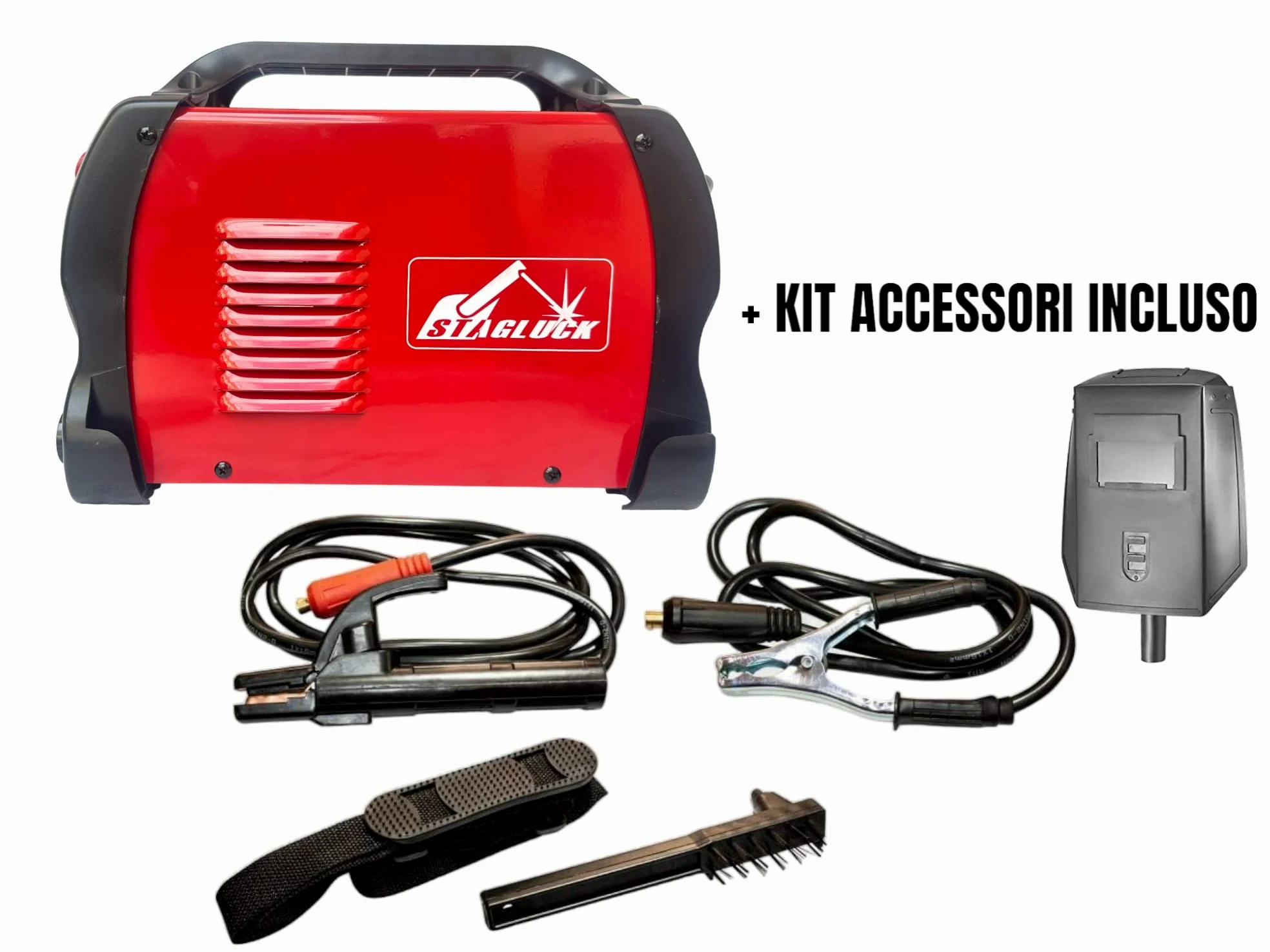 SALDATRICE A ELETTRODO ELETTRICA INVERTER SALDATURA 400 AMPERE + ACCESSORI