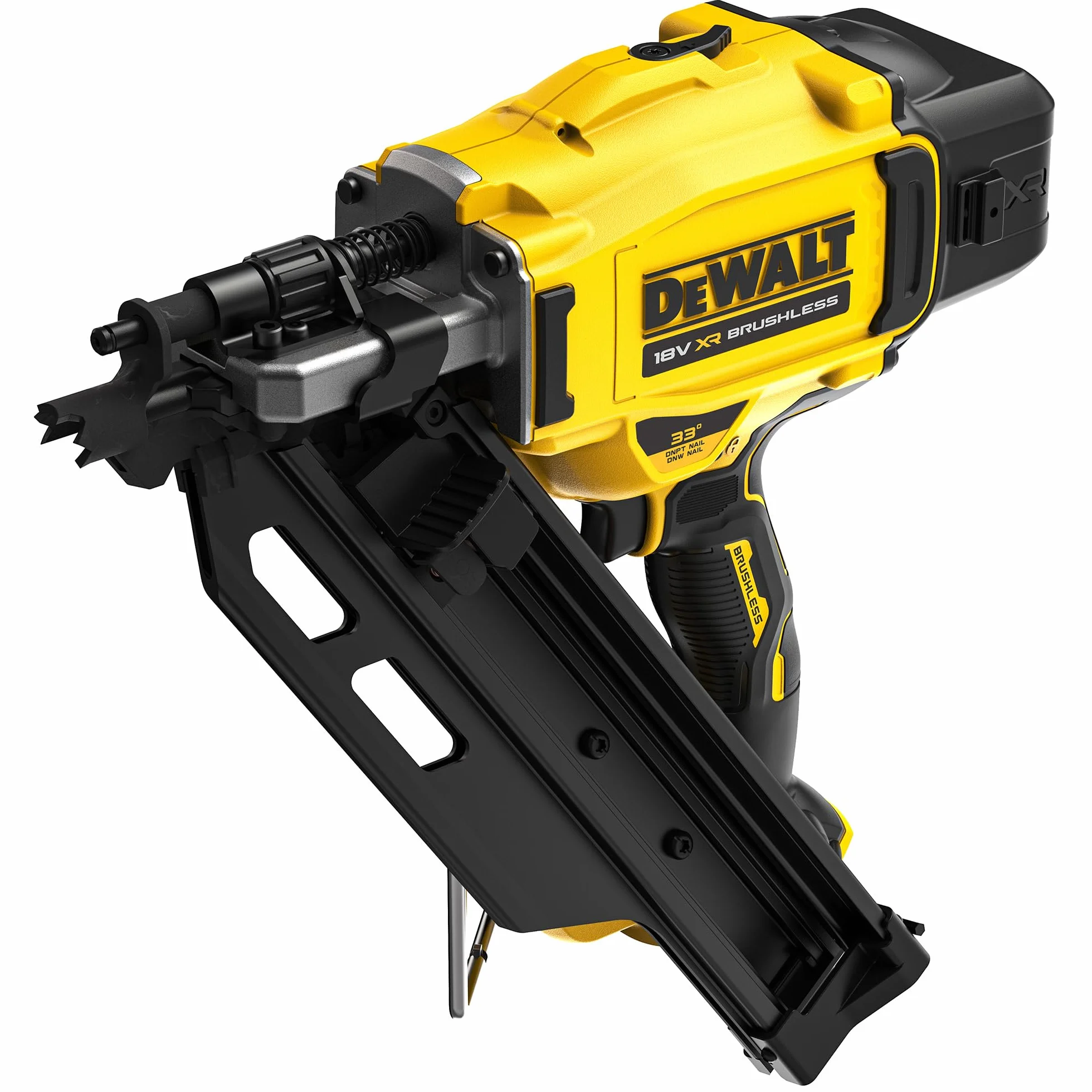 DEWALT 18V XR Chiodatrice per Strutture Brushless di Nuova Generazione, solo utensile, DCN950N-XJ