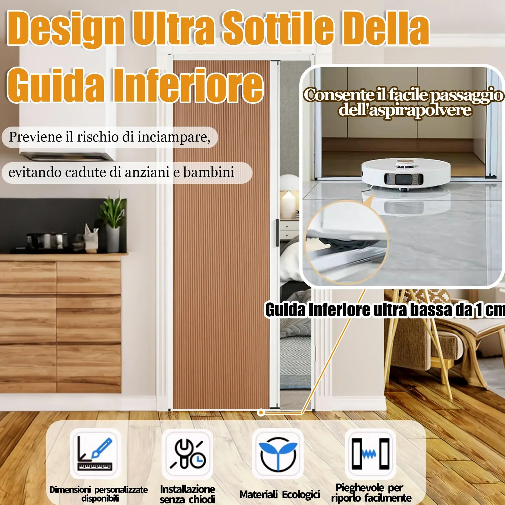 Porta a fisarmonica Porta a soffietto for interni,Disegno A Nido D'ape,per Armadi/Corridoi/Camere da Letto/Balconi/Cucine/Bagni Bianco 70×210cm