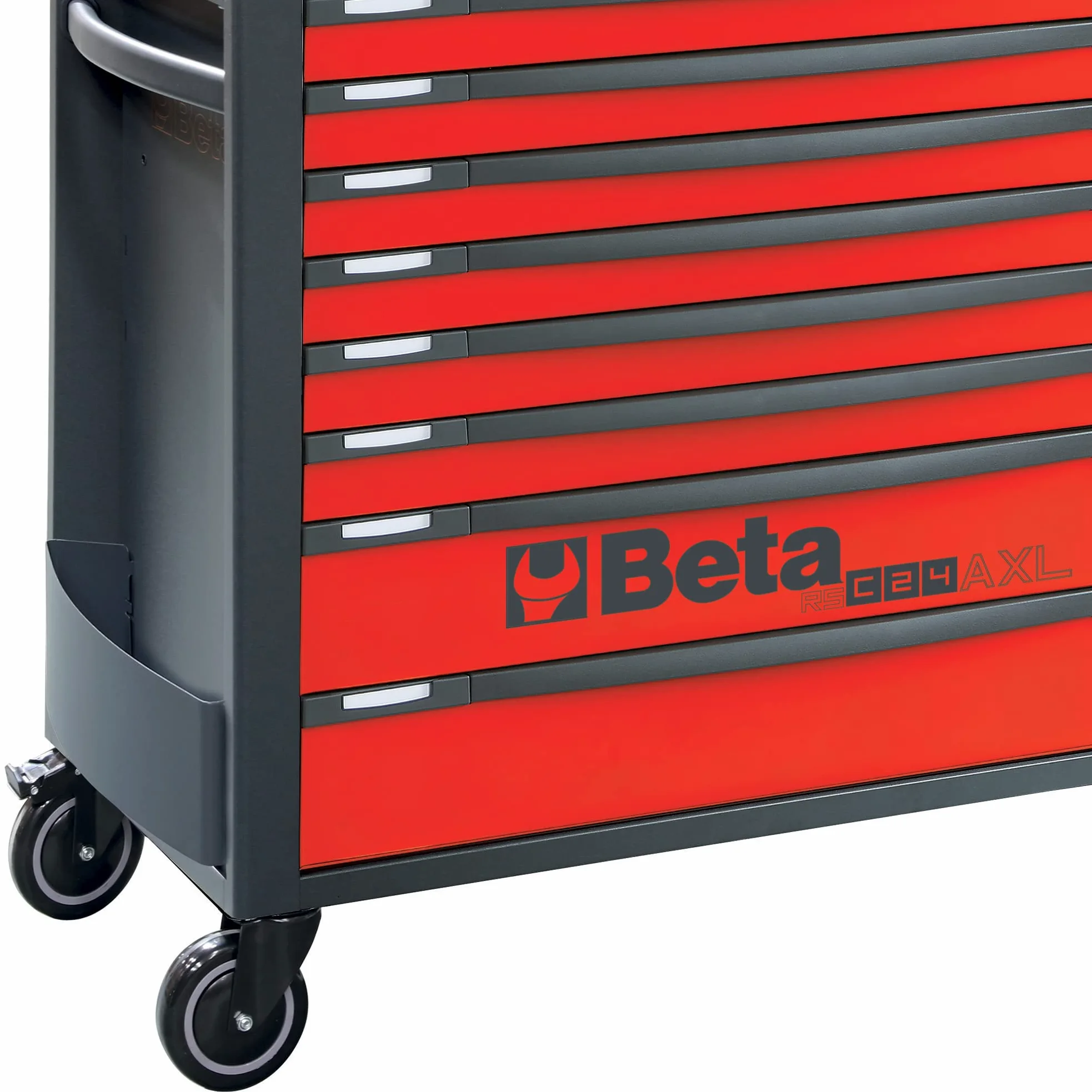 Beta RSC24AXL/8-R - Cassettiera porta attrezzi 8 cassetti, con sistema antiribaltamento, modello lungo