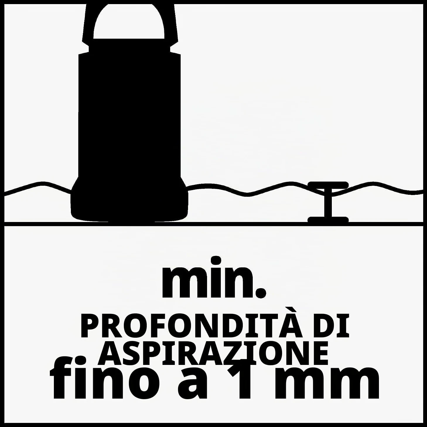 Einhell GE-SP 4390 N-A LL ECO Pompa a immersione acque chiare (430 W, portata max 9000 L/h, prevalenza 8 m, immersione max 7m, valvola di non ritorno, aspirazione fino a 1 mm,incl. attacco universale)