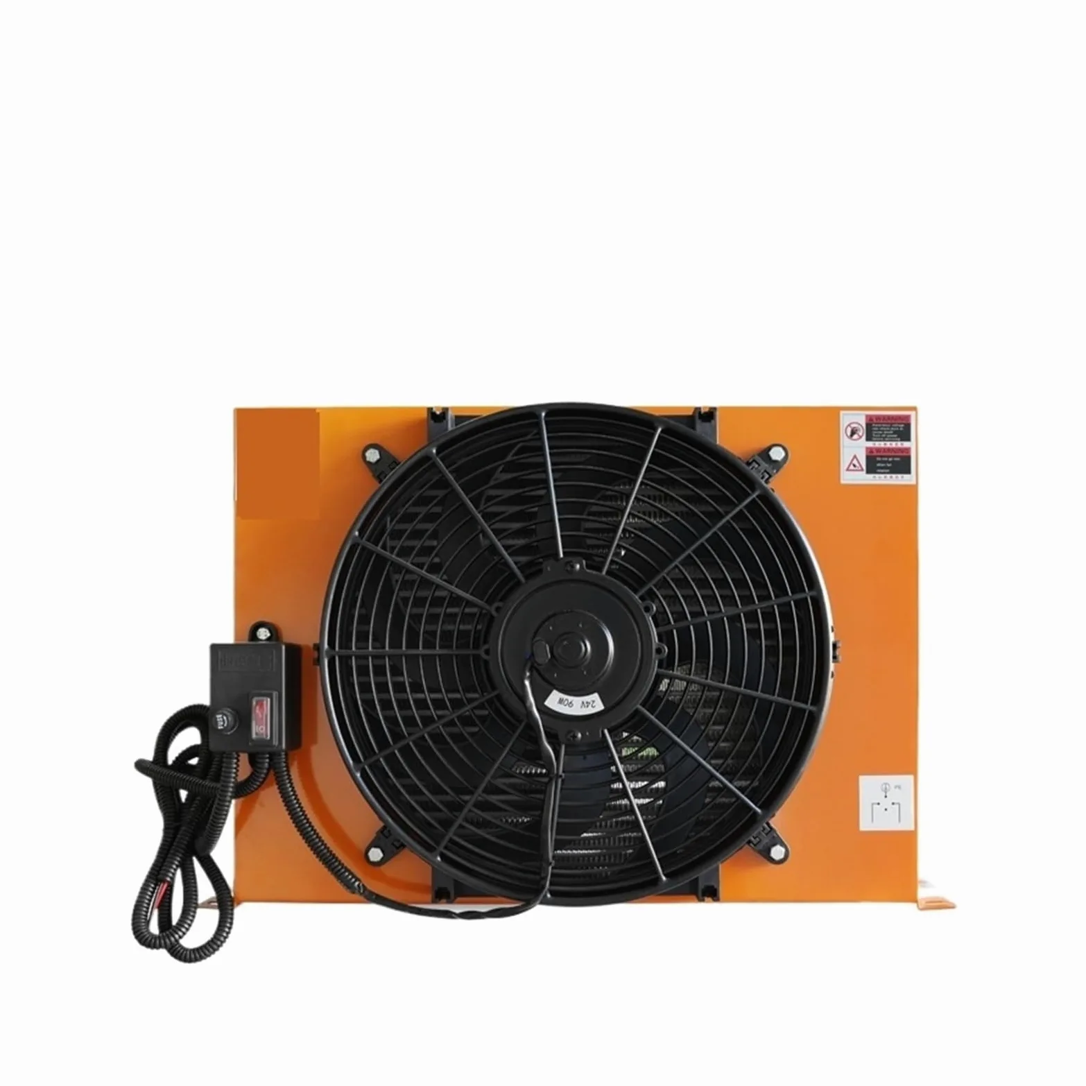 Radiatore aria-olio idraulico, Radiatore 'olio idraulico, di controllo a temperatura industriale AH1012T-CA per sistema idraulico CNC(AH0607T-12V/24V)