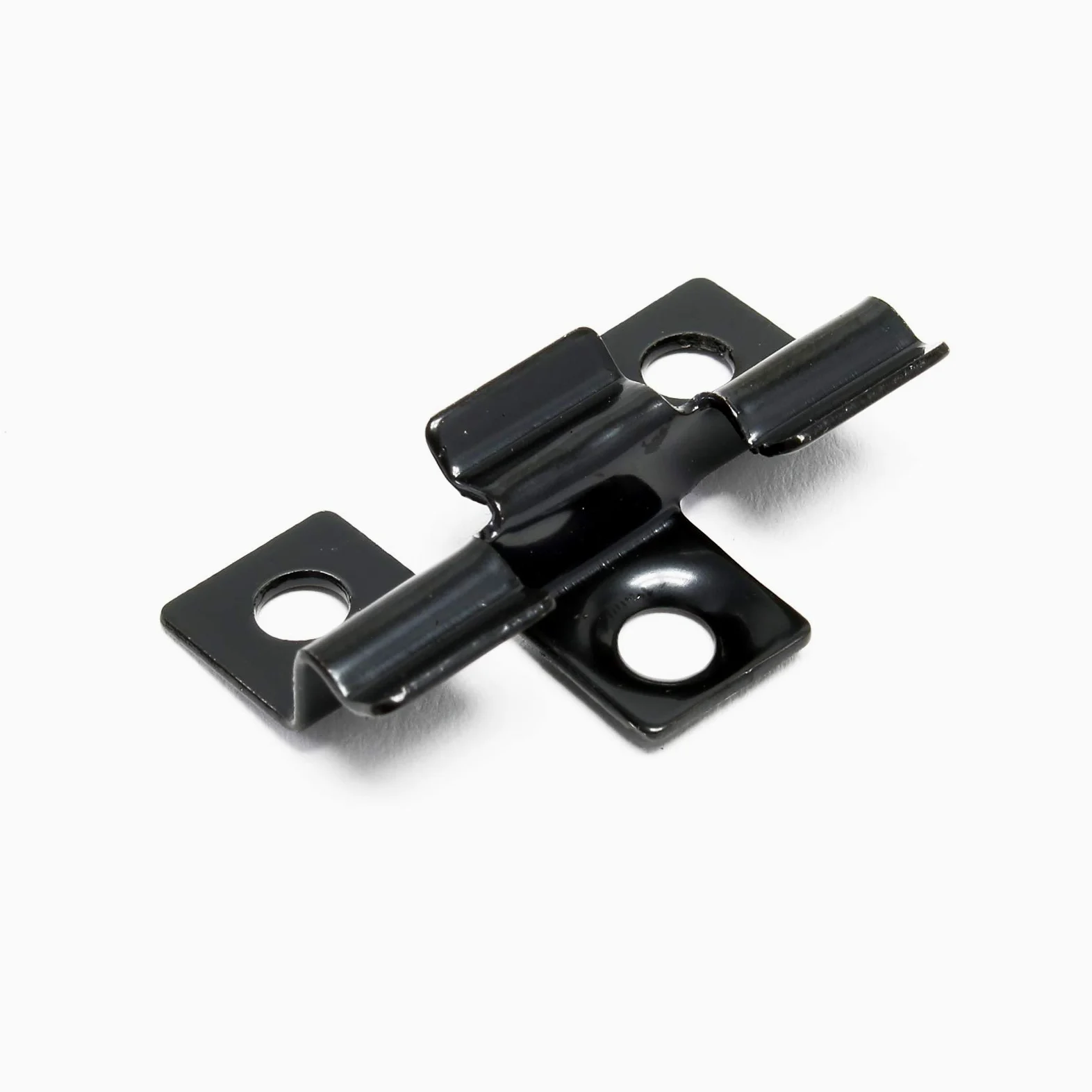 Wiltec Clip di fissaggio per listoni da pavimento esterno Decking Acciaio inox 6 mm 50 pezzi Nere