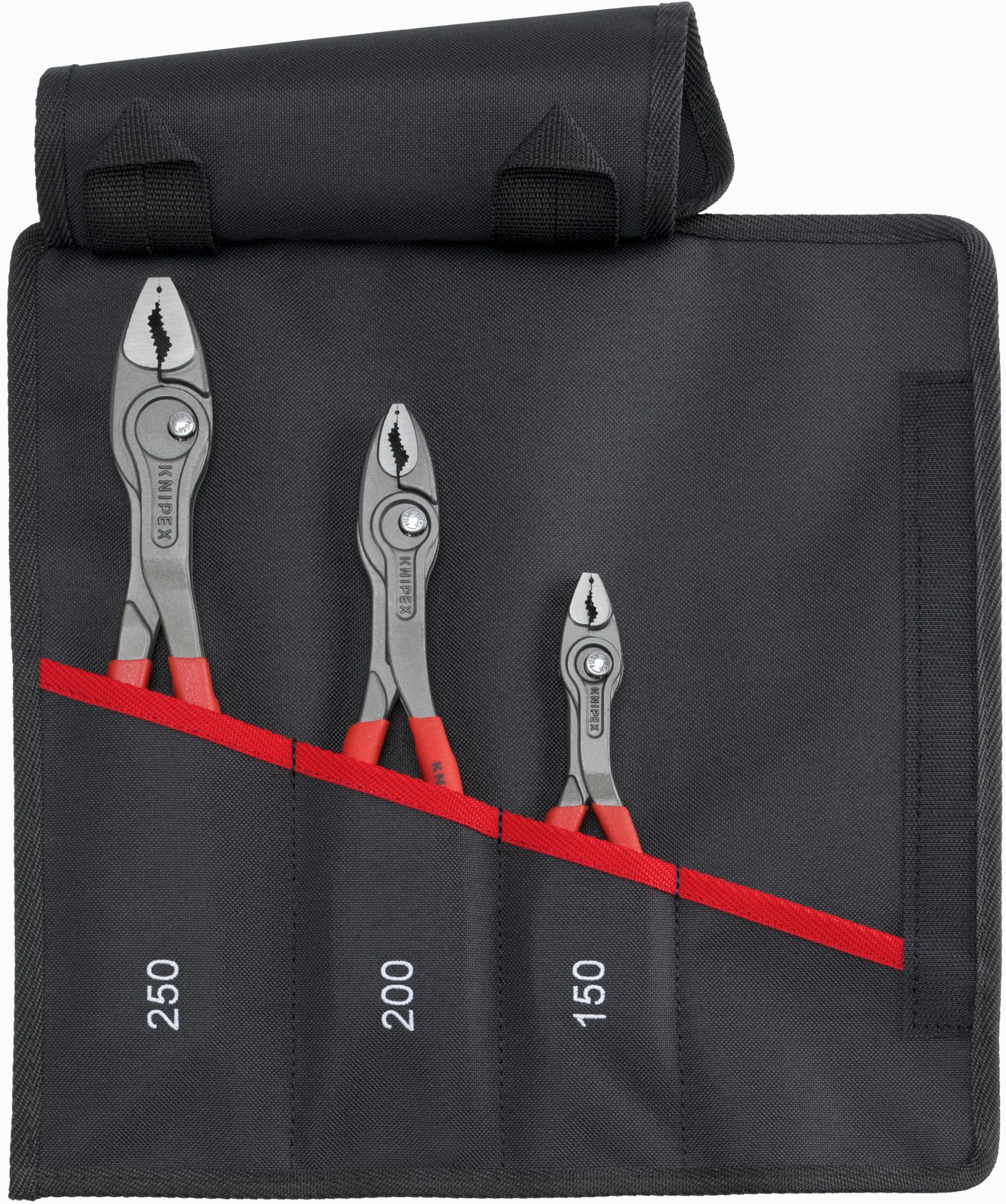KNIPEX TwinGrip Assortimento di pinze con presa frontale 3 pezzi 330 mm, 00 19 61 V01