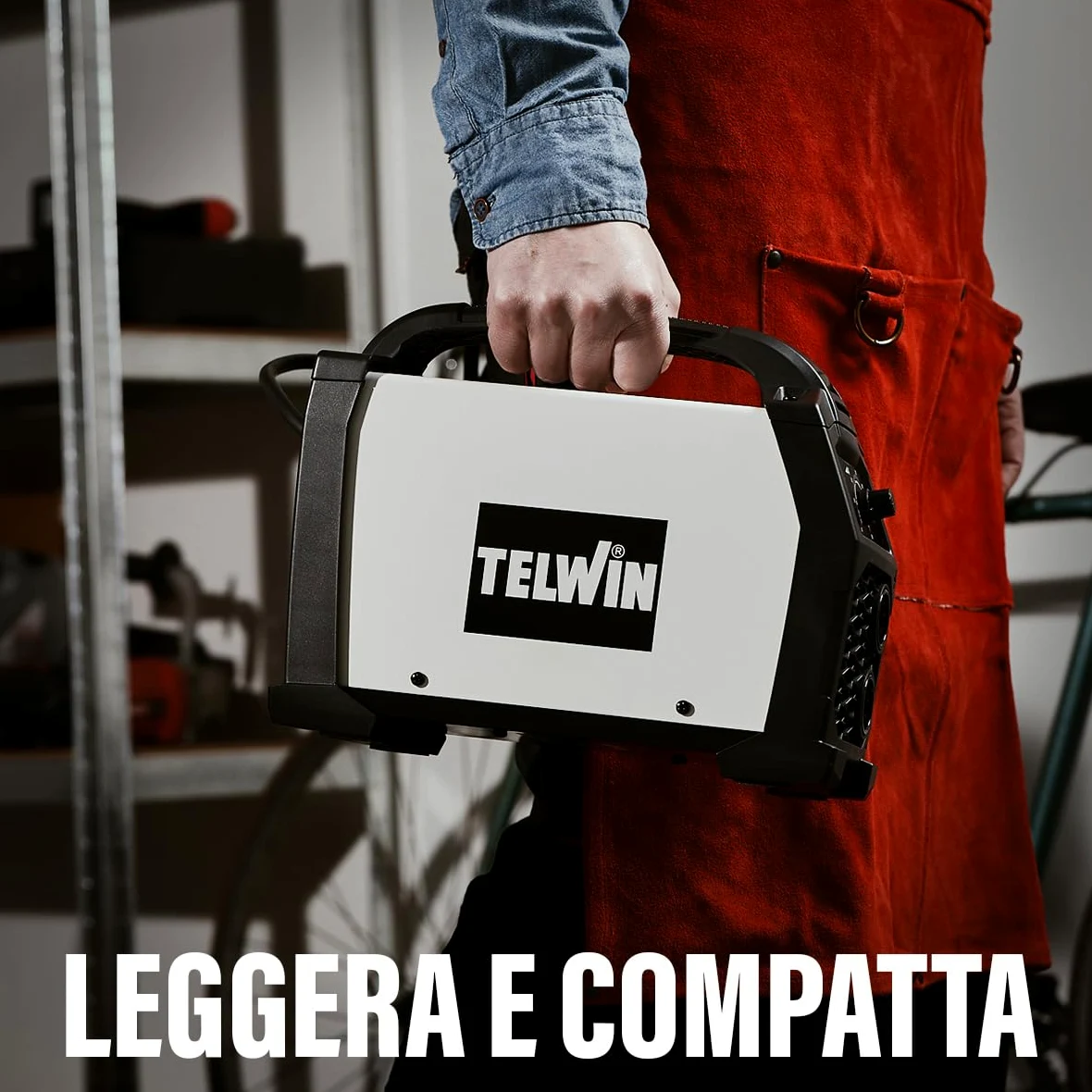 T-Arc 214 Saldatrice Inverter Elettrodo MMA 200A, con Maschera di Saldatura a Caschetto e Accessori, Macchina per Saldare Portatile Compatta e Semplice, per Manutenzione e Fai-da-Te Domestici, 230V