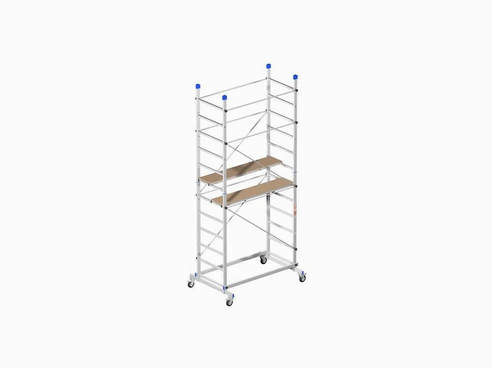MARCHETTI SCALIFICIO Ponteggio Alluminio Zeus h 3,60 Completo 2 semiripiani