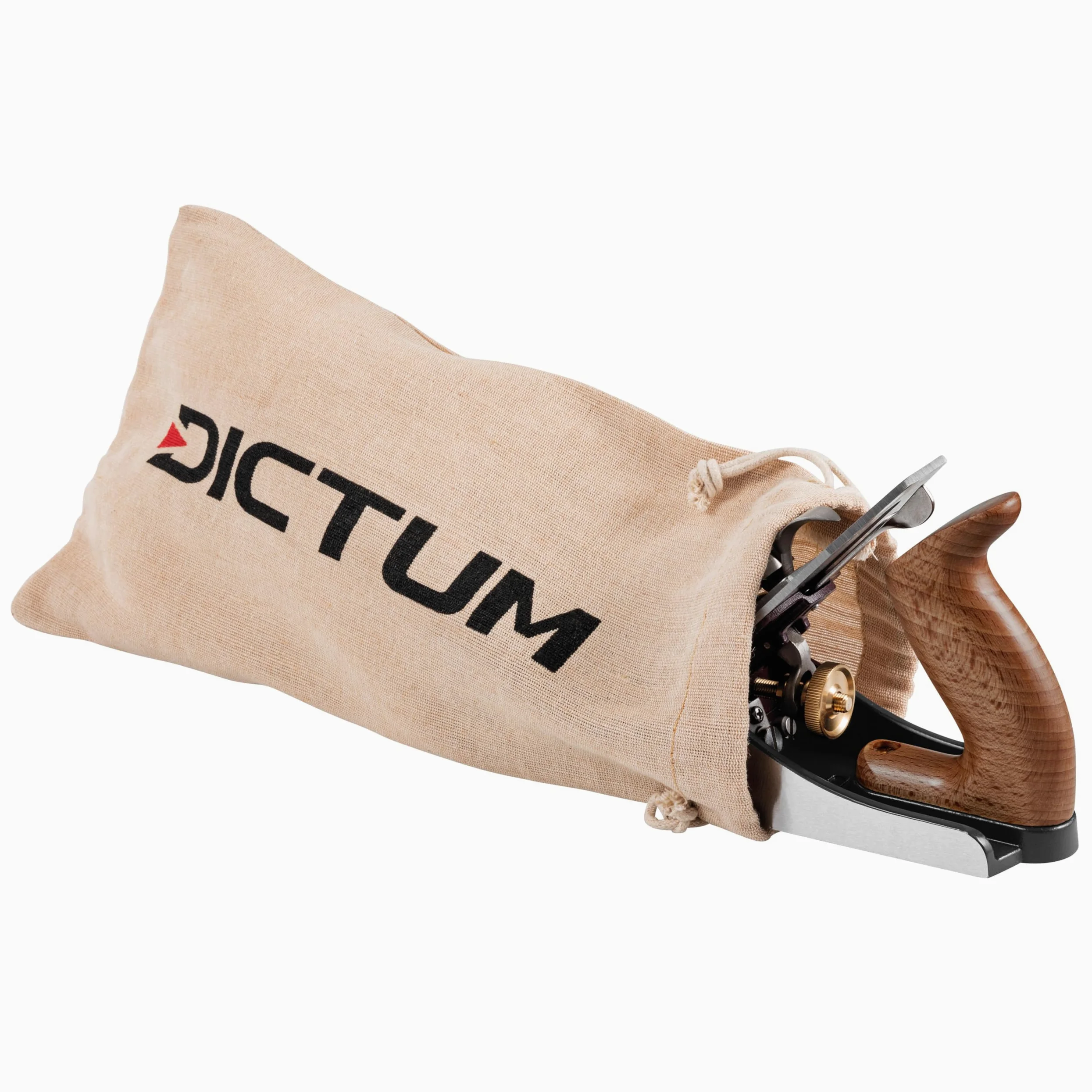 DICTUM Schlichthobel N. 4 - Paletta manuale di precisione per legno con ferro in acciaio SK4 | Cuccia per legno e falegnameria di alta qualità per la lavorazione fine del bordo e della superficie
