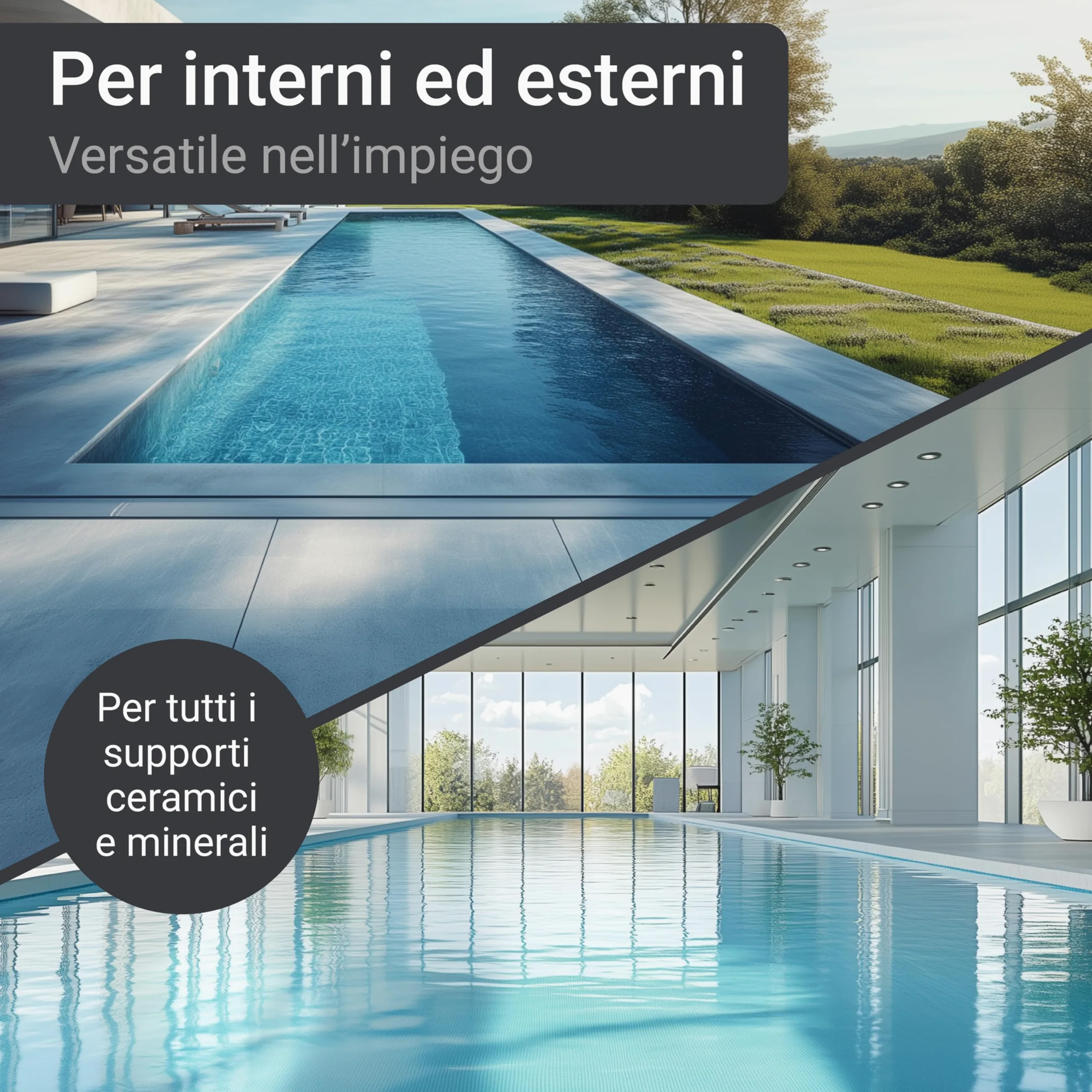 WO-WE Fondo Primer per piscine SL708 Aggrappante speciale Pittura Pool l 10kg