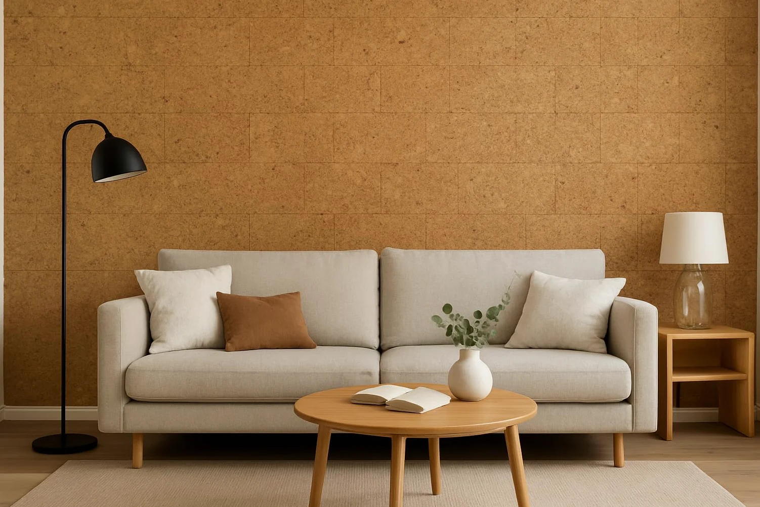 15 Pannelli Isolanti Termici per Interni di Sughero Super Compresso, Sughero Pannelli Muro Coibentati, Fogli da Parete, Fogli Cappotto Interno, DIMENSIONI 100x50cm, SPESSORE 7mm - FUTURAZETA (15 Pz)