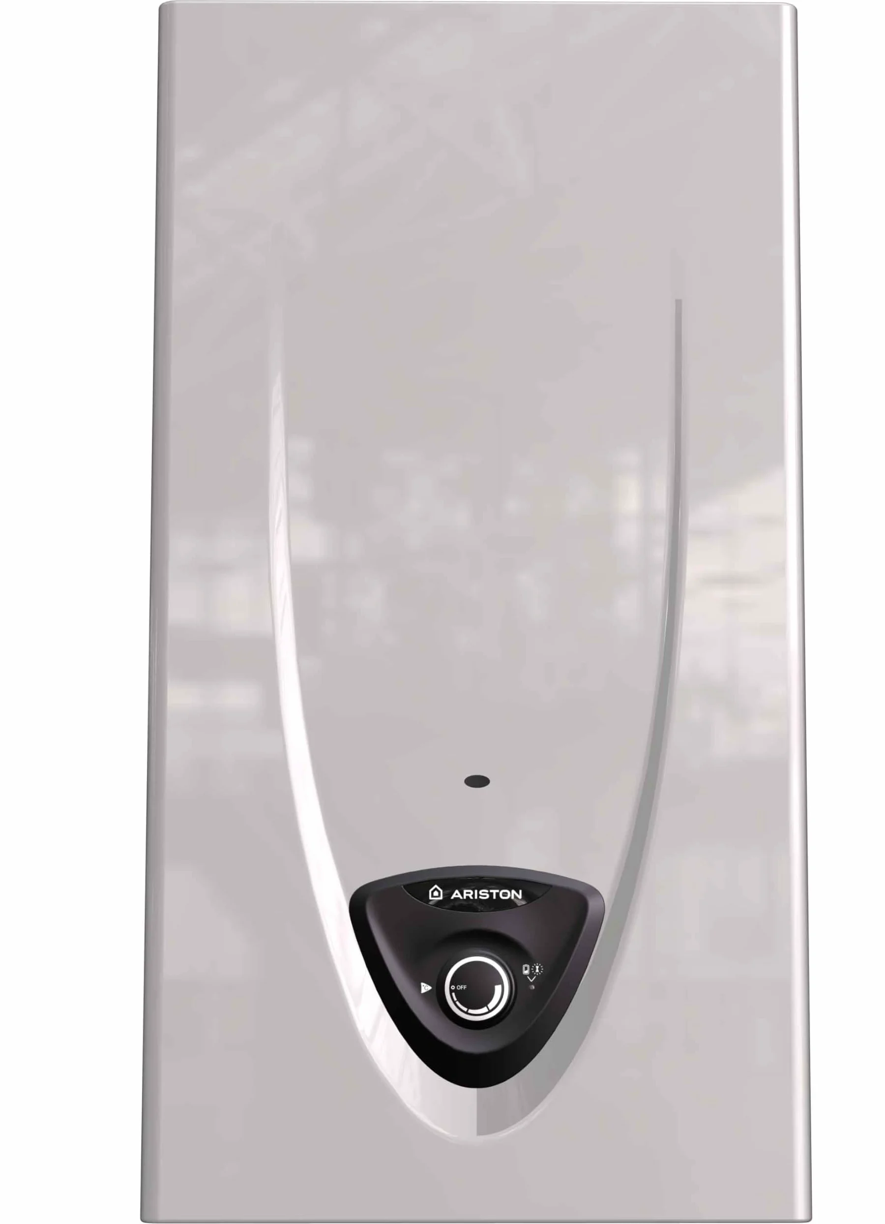 Ariston Fast EVO X - Scaldabagno a Gas Istantaneo Camera Aperta 14 L/GPL, Innovativo Display LCD per Regolazione Temperatura e Rilevamento Fiamma di Massima Sicurezza 22.52x26x58 - Classe Energetica A