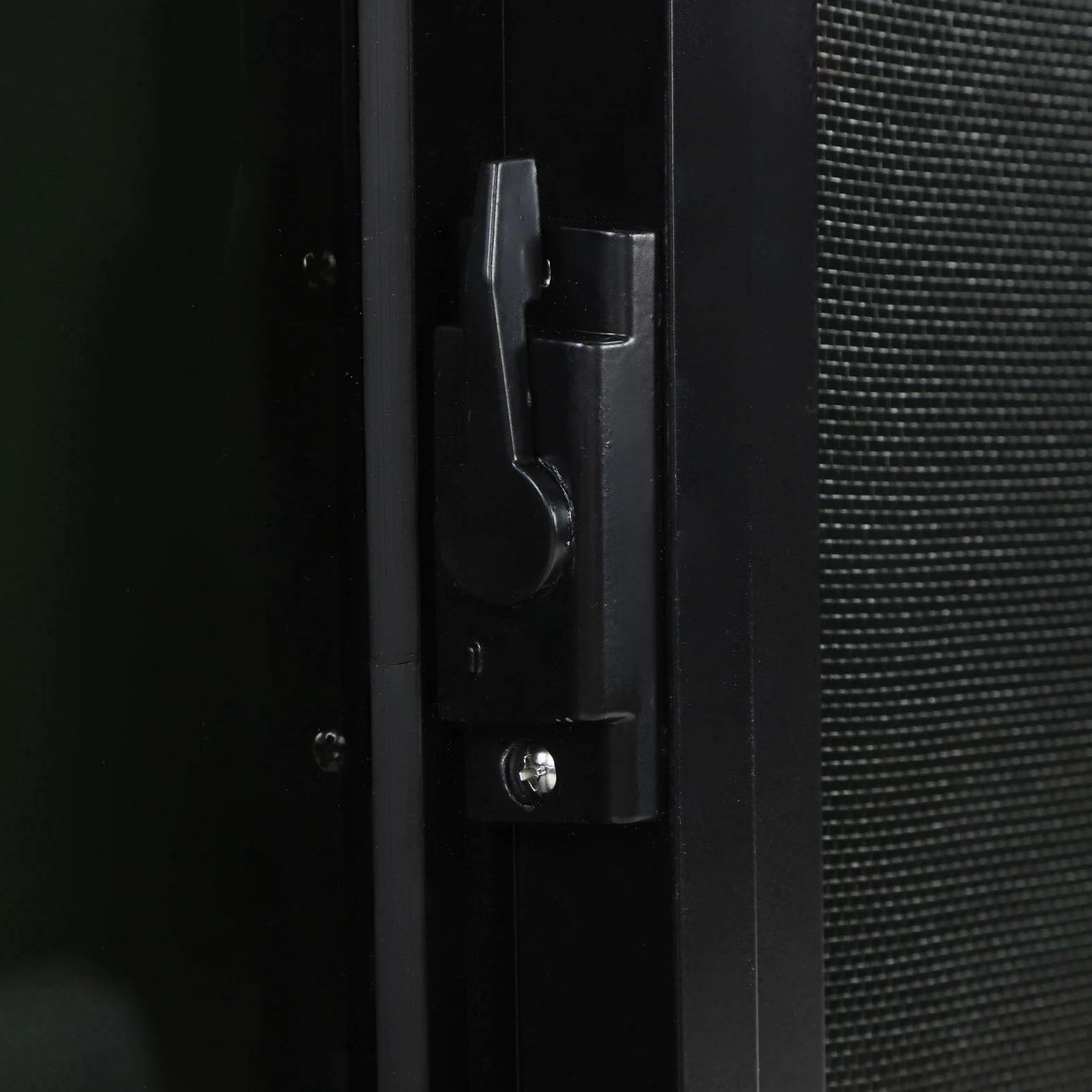 Finestra Scorrevole Orizzontale per 700 X 500 Mm in Lega di Alluminio Nera con Vetro Resistente Ai Raggi – Perfetta per , Roulotte e Case Mobili (Per spessore parete di 26‑31