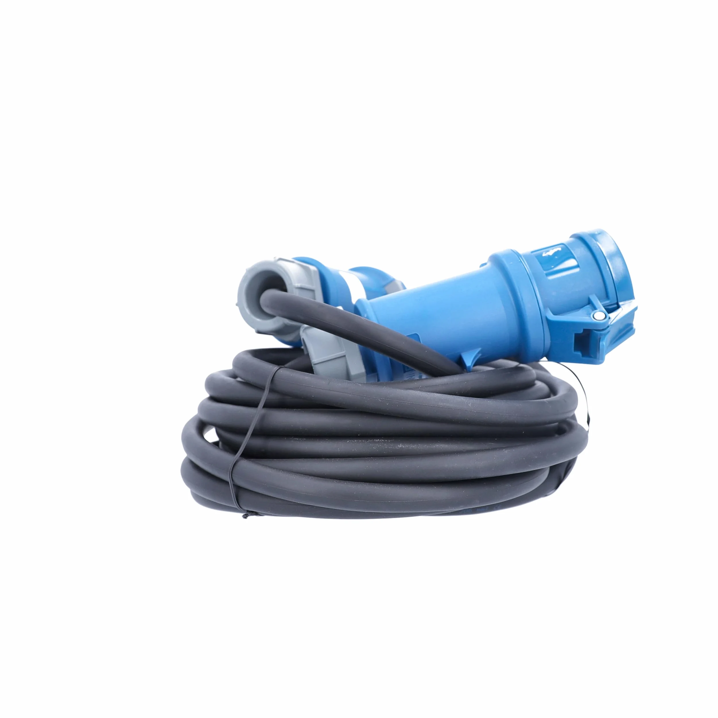 as - Schwabe cavi di prolunga CEE 10 m H07RN-F 3G6 - spina CEE e giunto CEE 230V/32A/3-pin/6h - cavo di prolunga CEE per uso esterno - Made in Germany - IP44 - nero, 63281