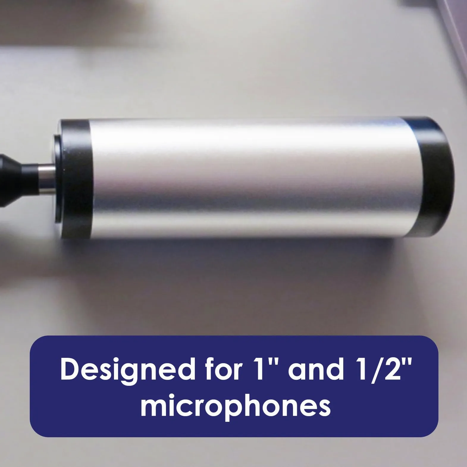 Calibratore Tester digitale per il livello sonoro del suono per fonometro 94dB e 114dB Uscita Classe I con batteria +/- 0.3 db Precisione per microfono, sistema di misurazione del suono