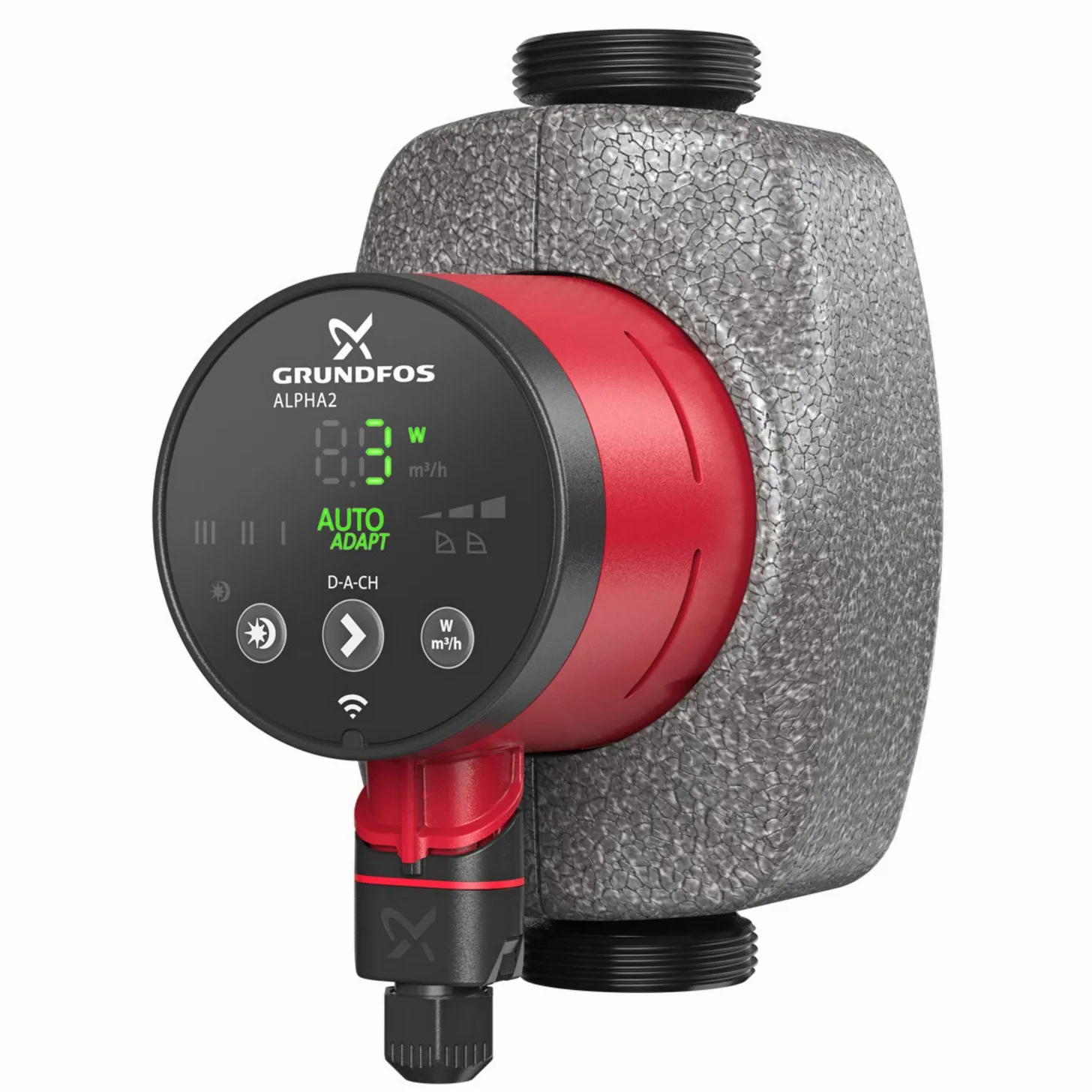 Grundfos Alpha2 25-80, pompa di circolazione ad alta efficienza, 180 mm